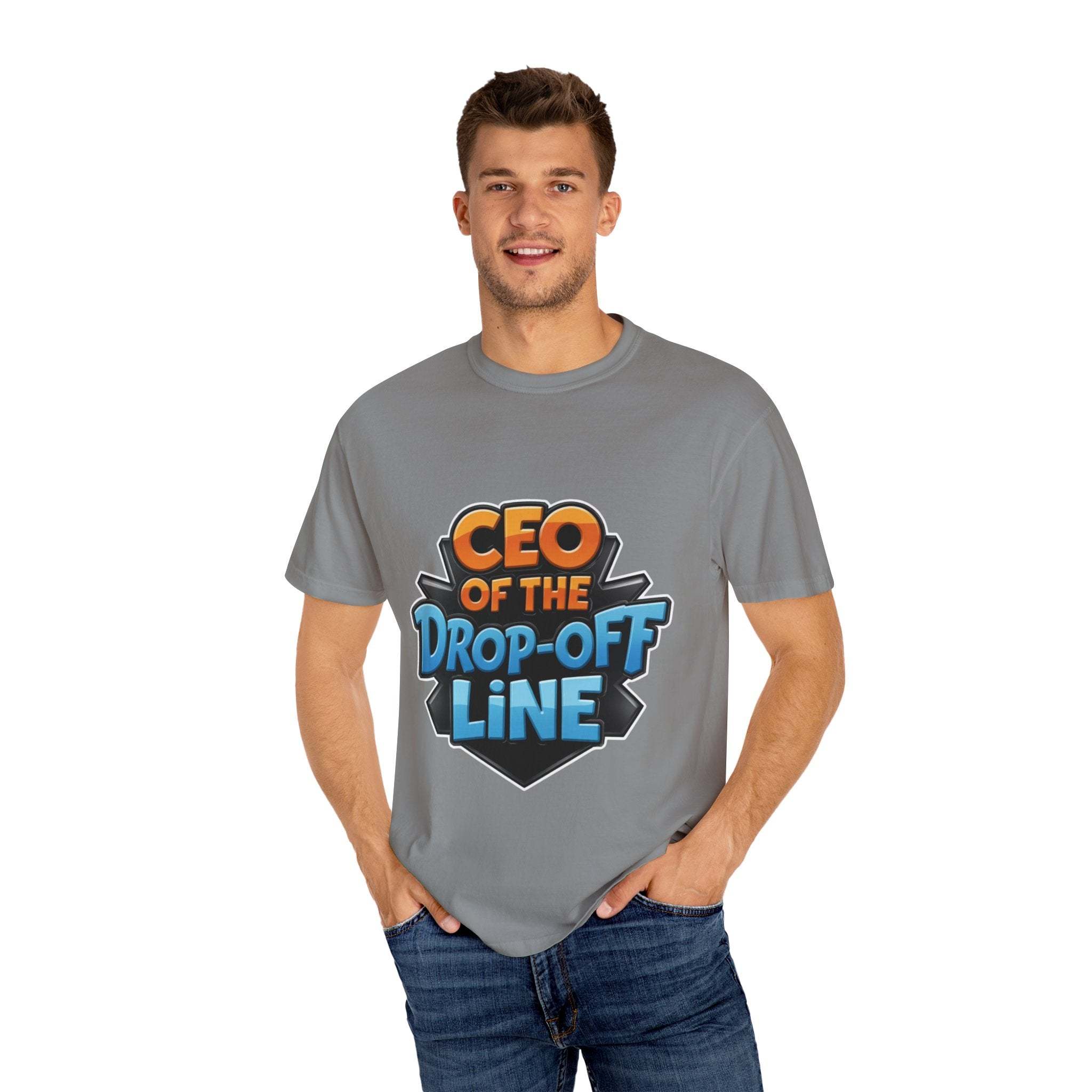 CEO Drop-Off Line T-Shirt For Back to School - TeninoVentures