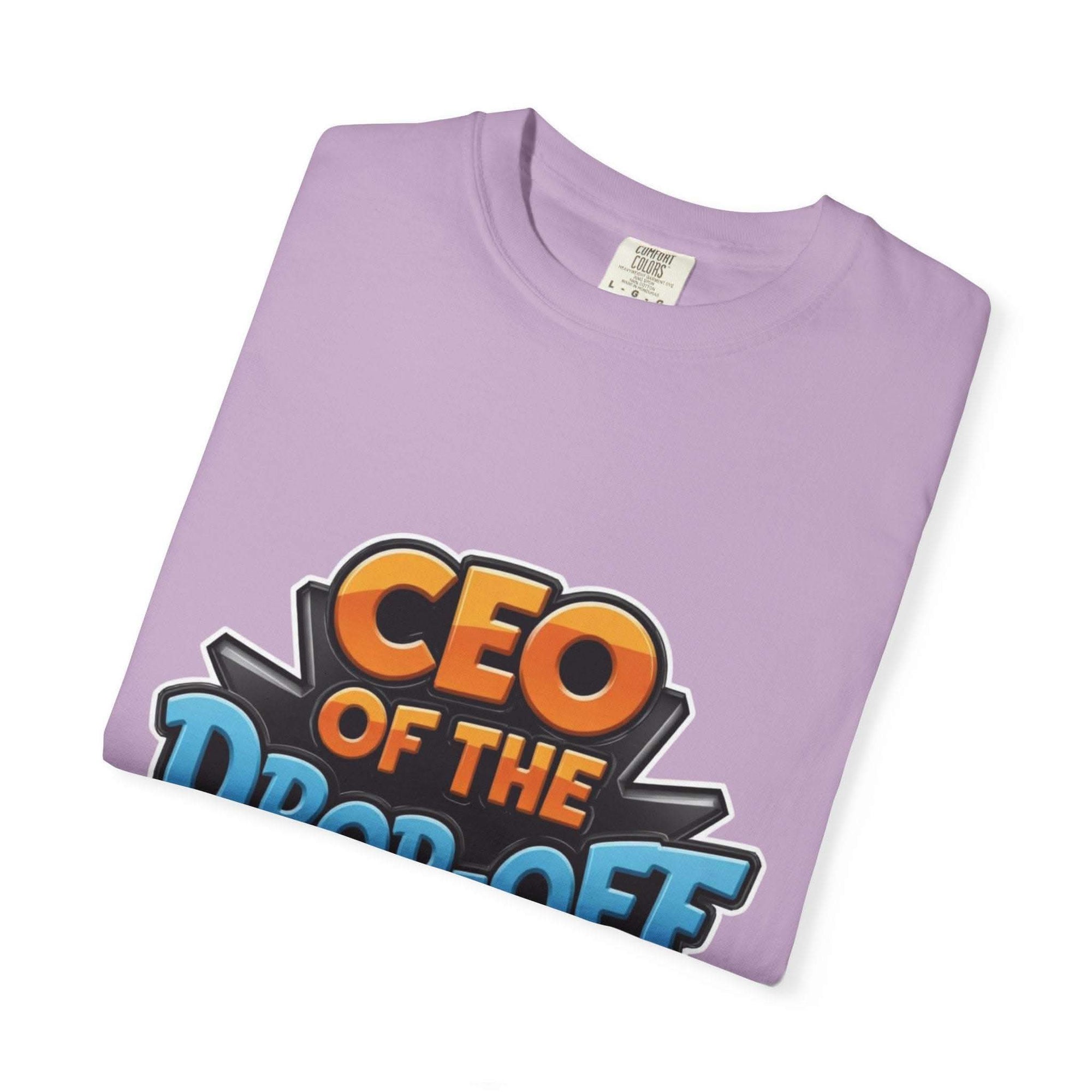 CEO Drop-Off Line T-Shirt For Back to School - TeninoVentures