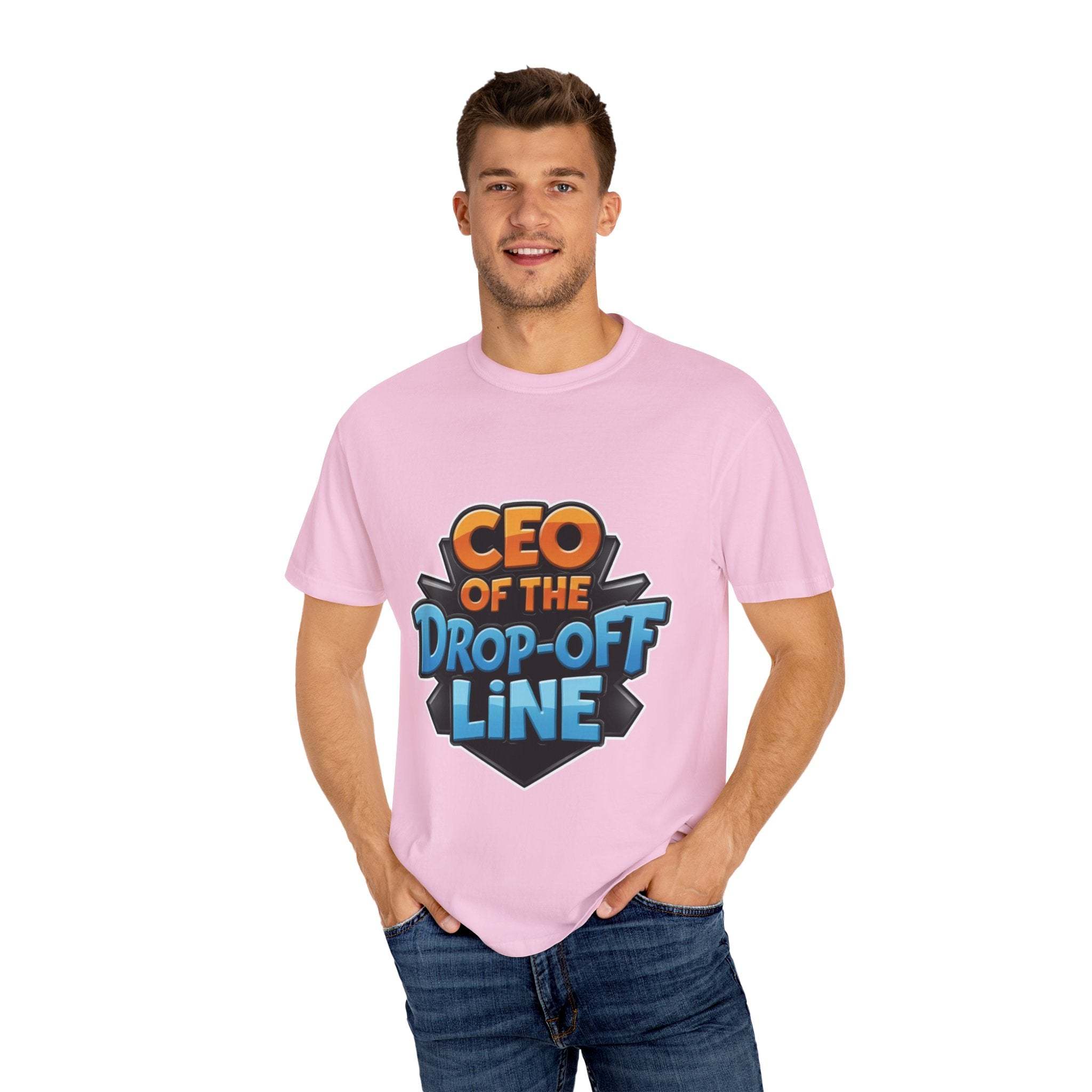 CEO Drop-Off Line T-Shirt For Back to School - TeninoVentures