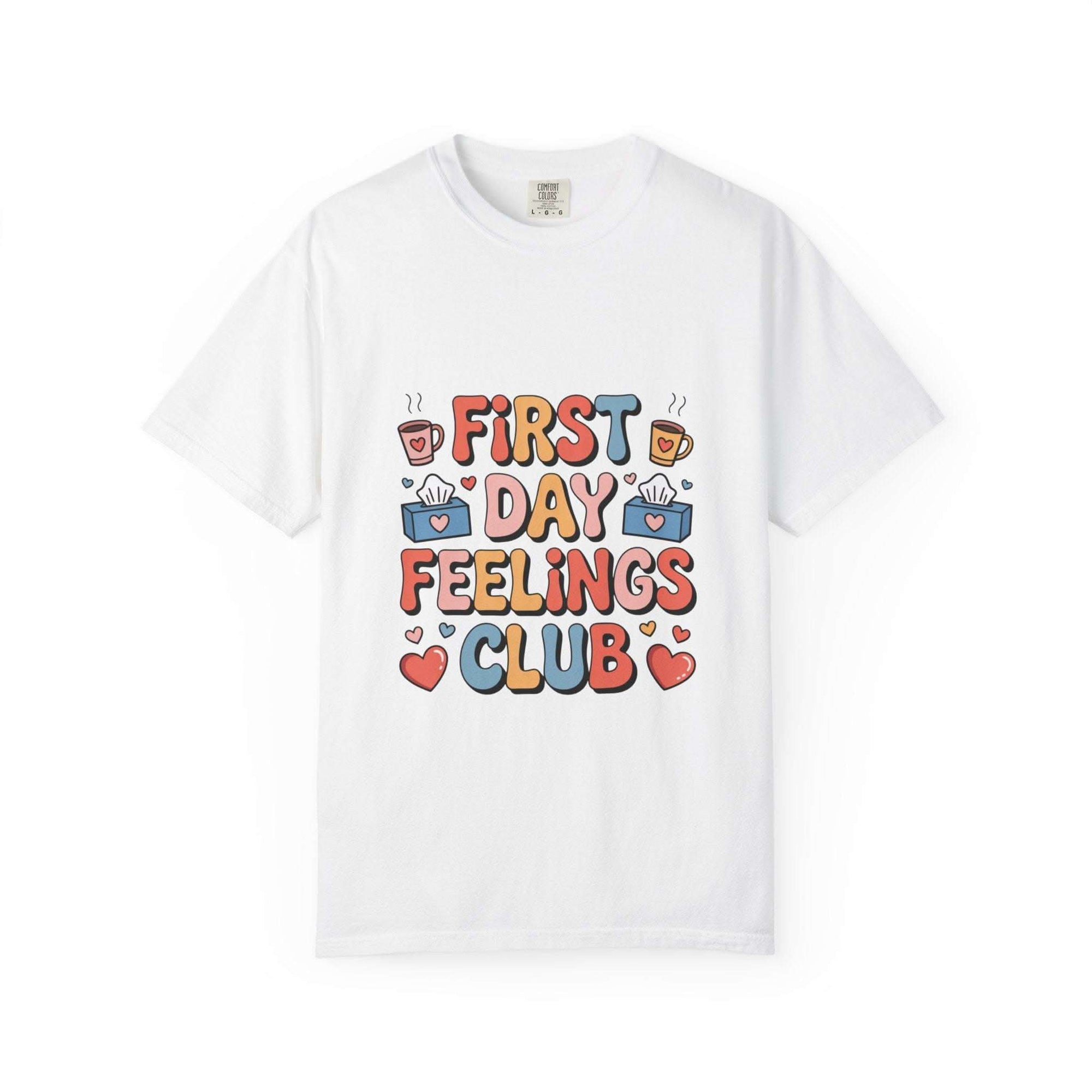 Garment-Dyed T-shirt for Back to School |  First Day Feelings Club.