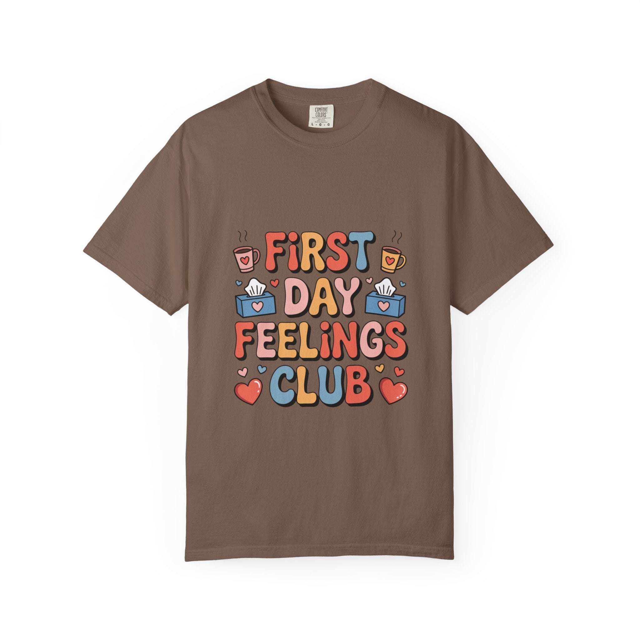 First Day Feelings Club T-shirt for Back to School - TeninoVentures
