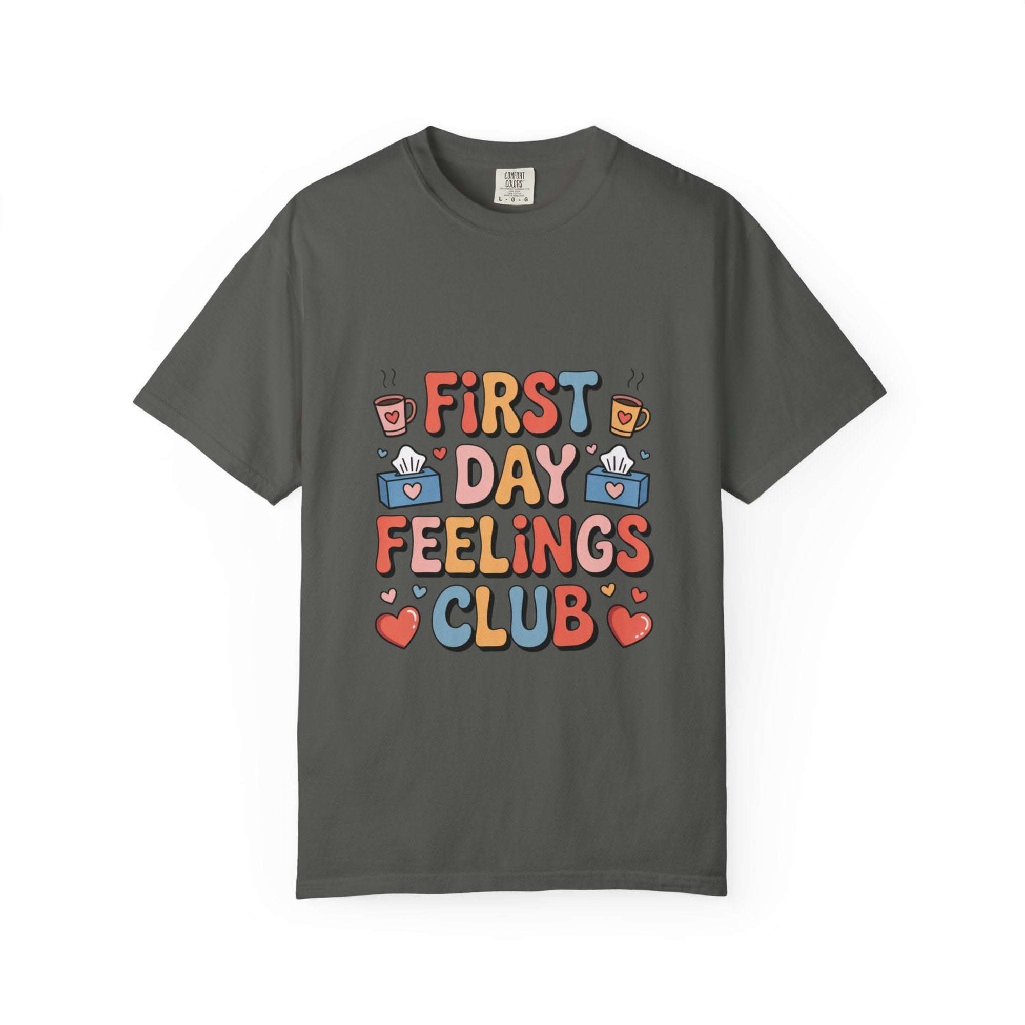 Garment-Dyed T-shirt for Back to School |  First Day Feelings Club.