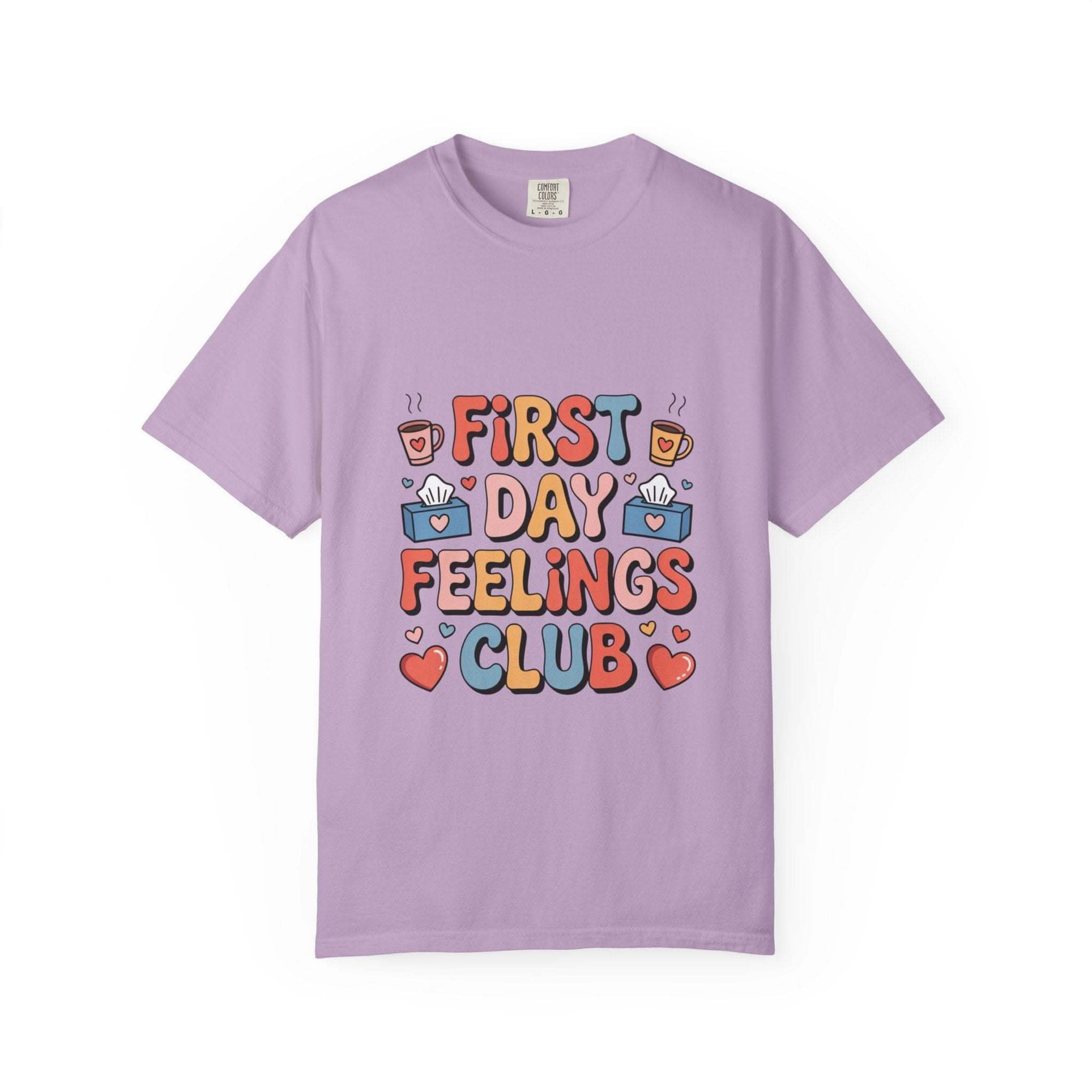 Garment-Dyed T-shirt for Back to School |  First Day Feelings Club.