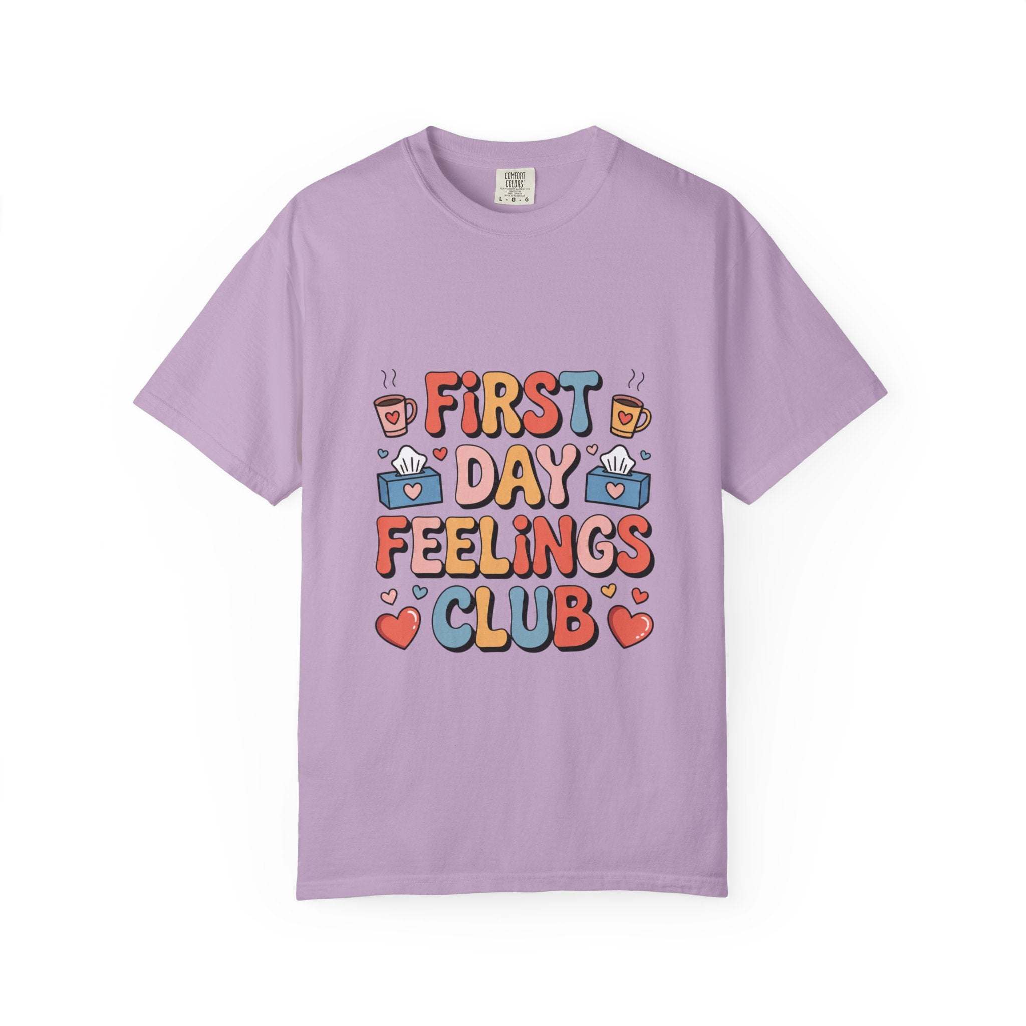 First Day Feelings Club T-shirt for Back to School - TeninoVentures