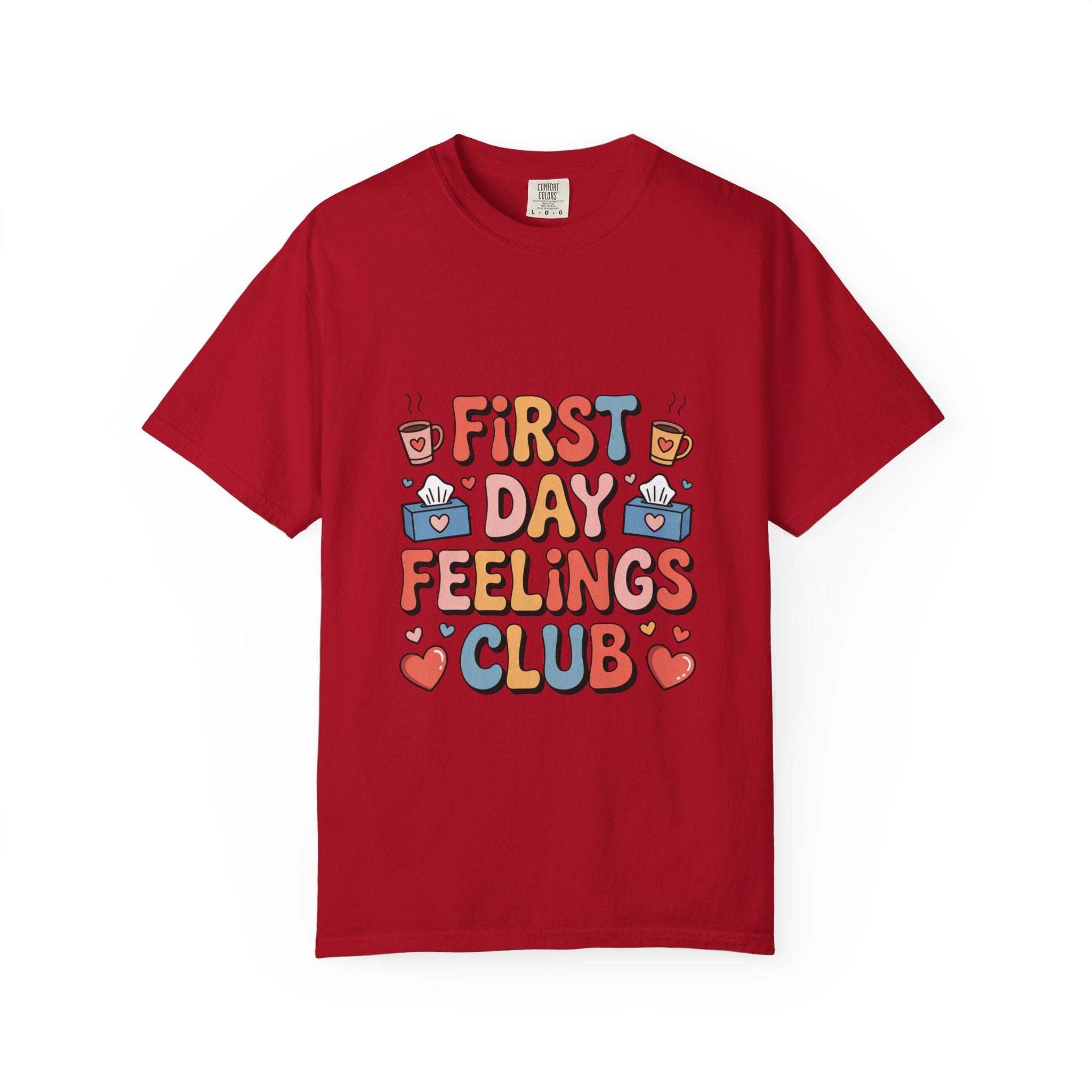 First Day Feelings Club T-shirt for Back to School - TeninoVentures
