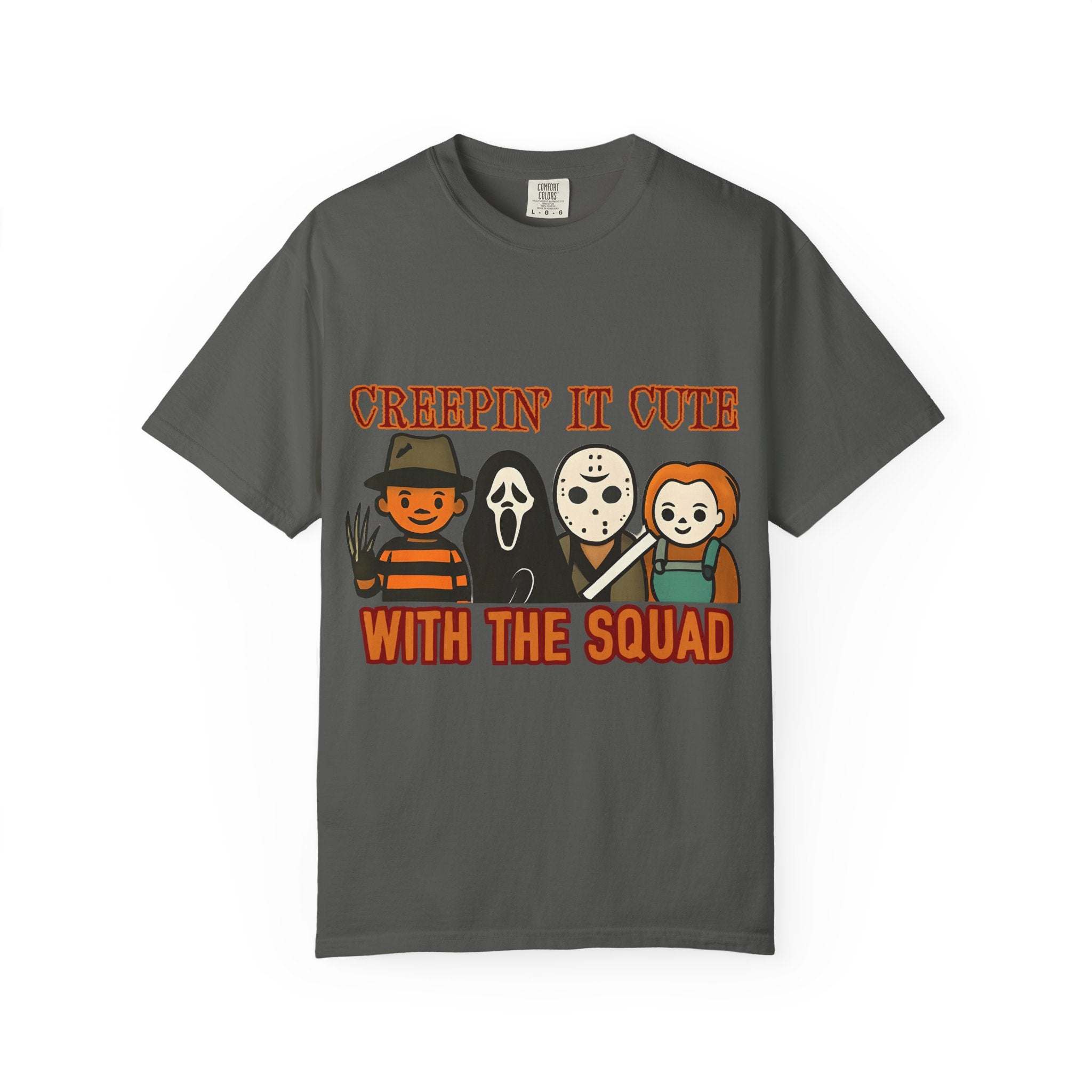 Retro Horror Movie Creepin It Cute Halloween T-shirt - TeninoVentures