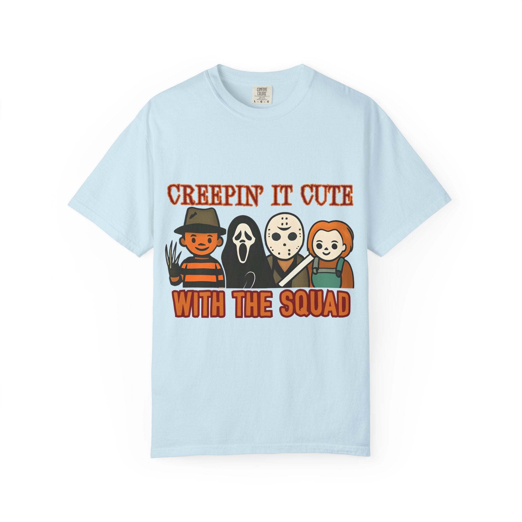 Retro Horror Movie Creepin It Cute Halloween T-shirt - TeninoVentures