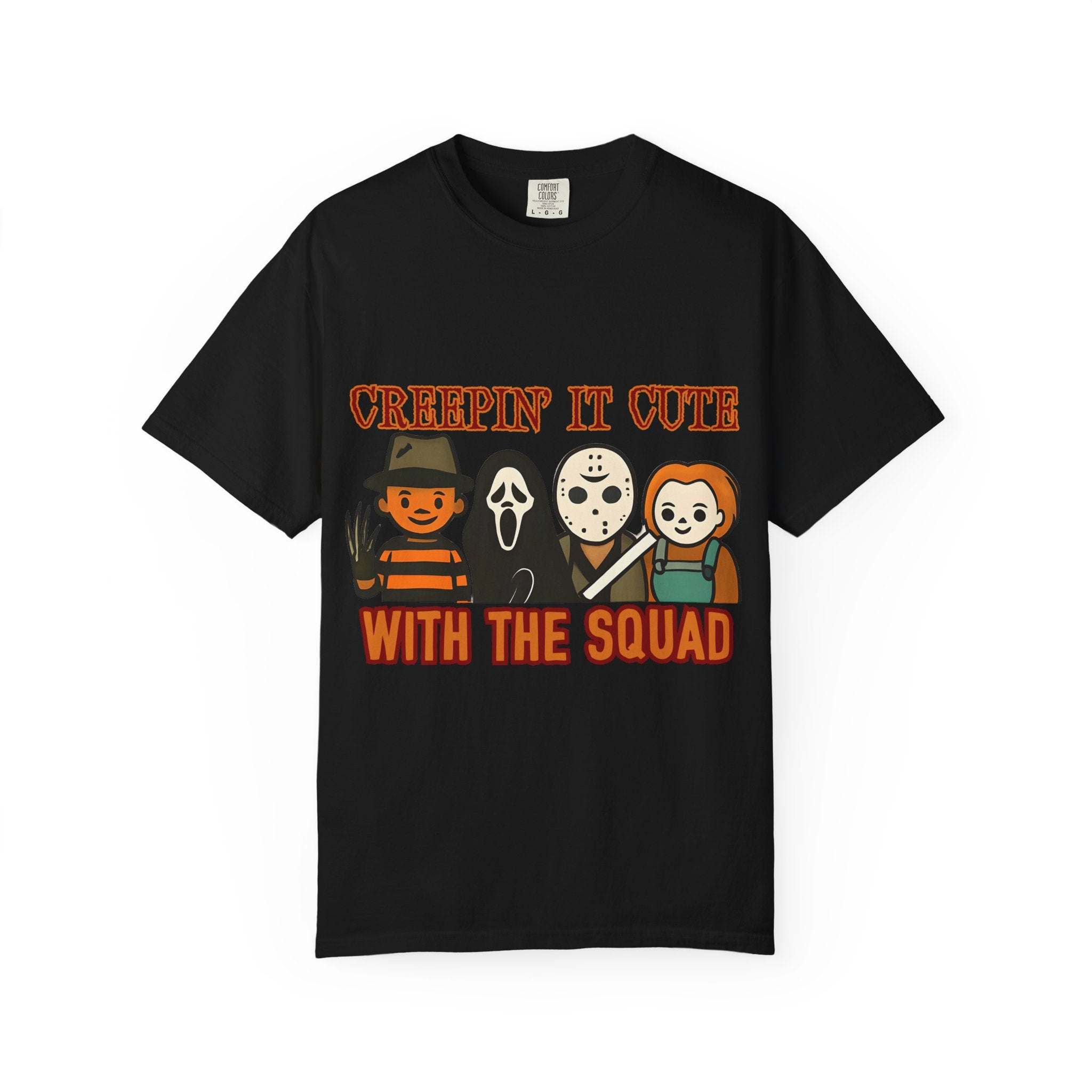 Retro Horror Movie Creepin It Cute Halloween T-shirt - TeninoVentures