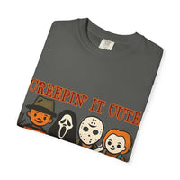Retro Horror Movie Creepin It Cute Halloween T-shirt - TeninoVentures