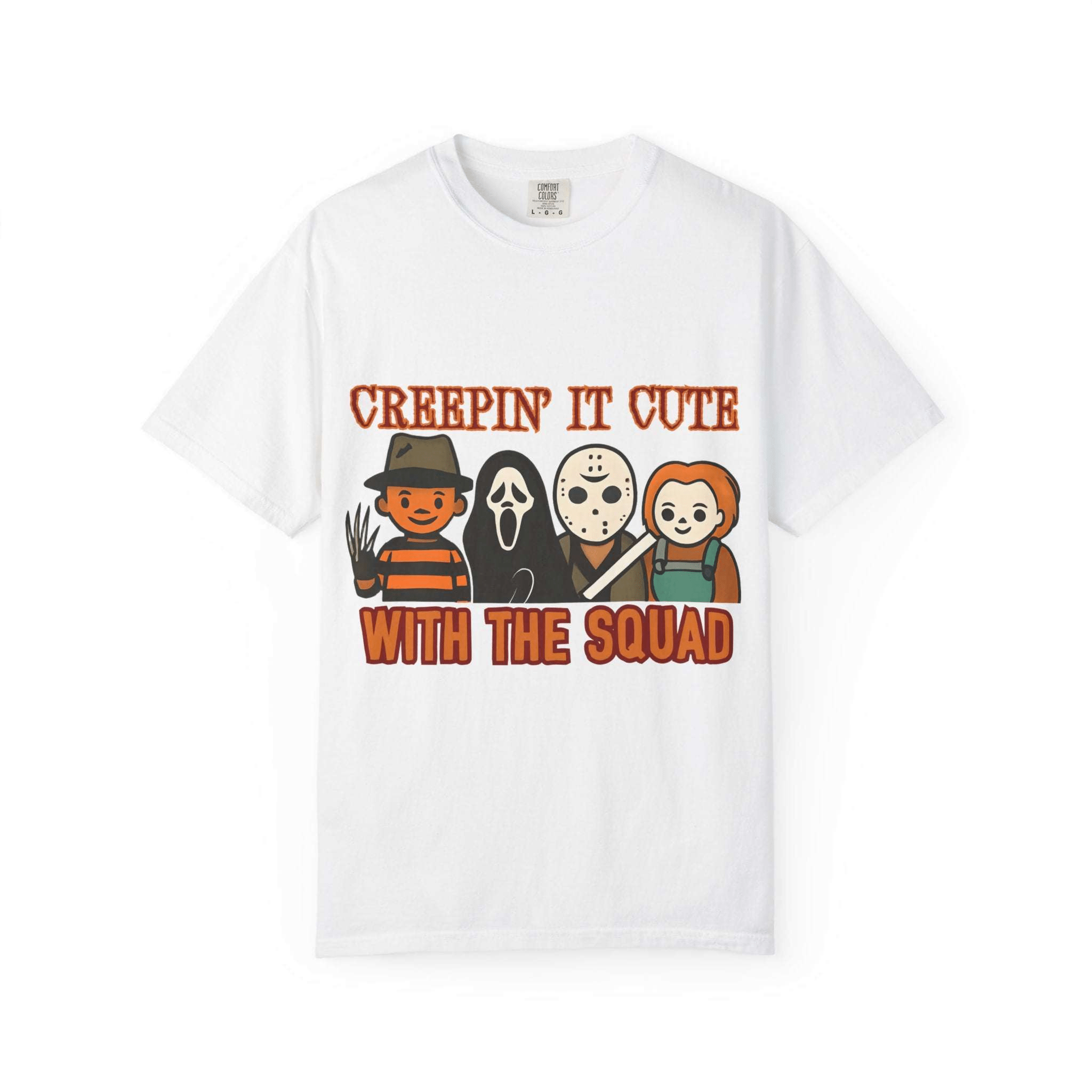 Retro Horror Movie Creepin It Cute Halloween T-shirt - TeninoVentures