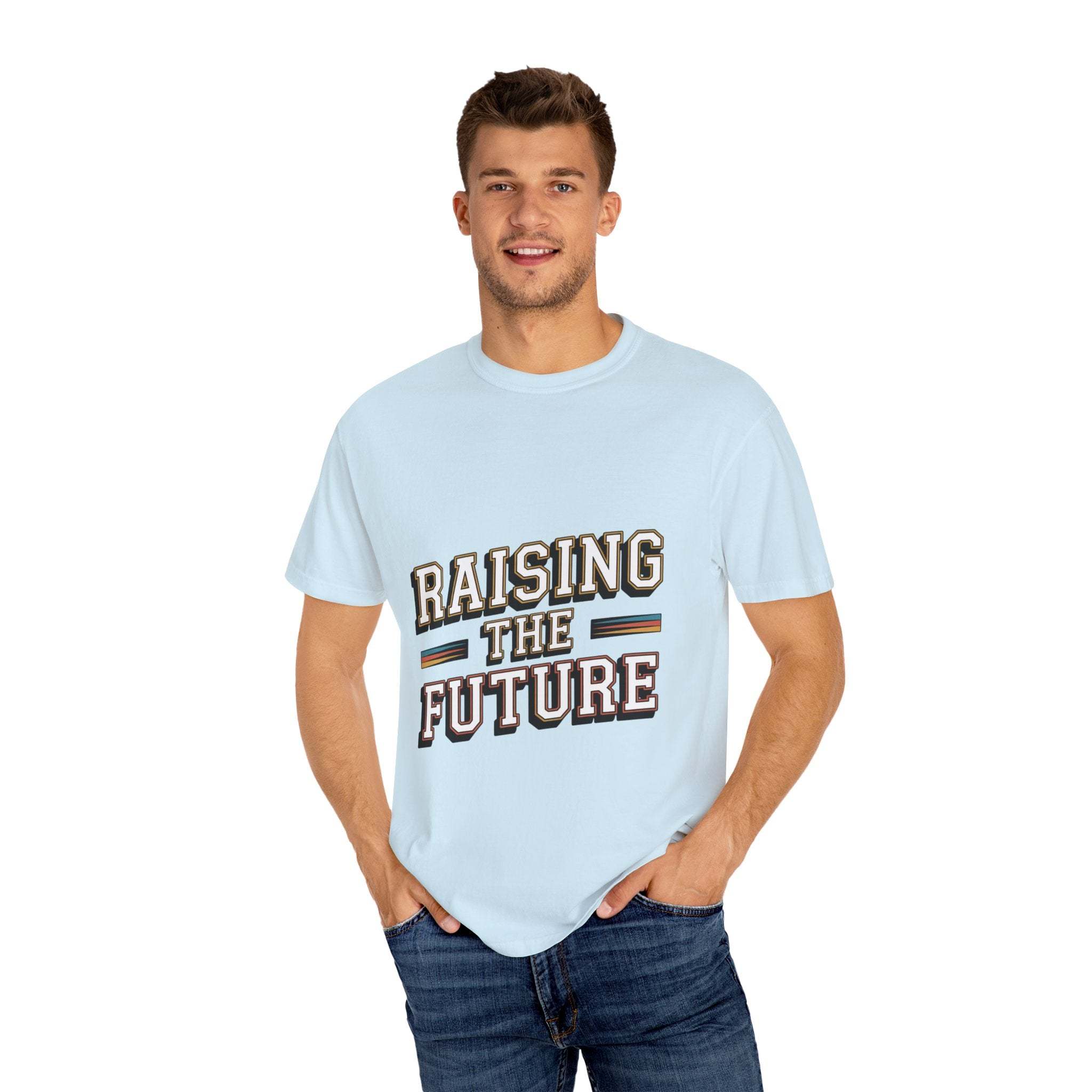 Retro Raising the Future T-shirt - TeninoVentures