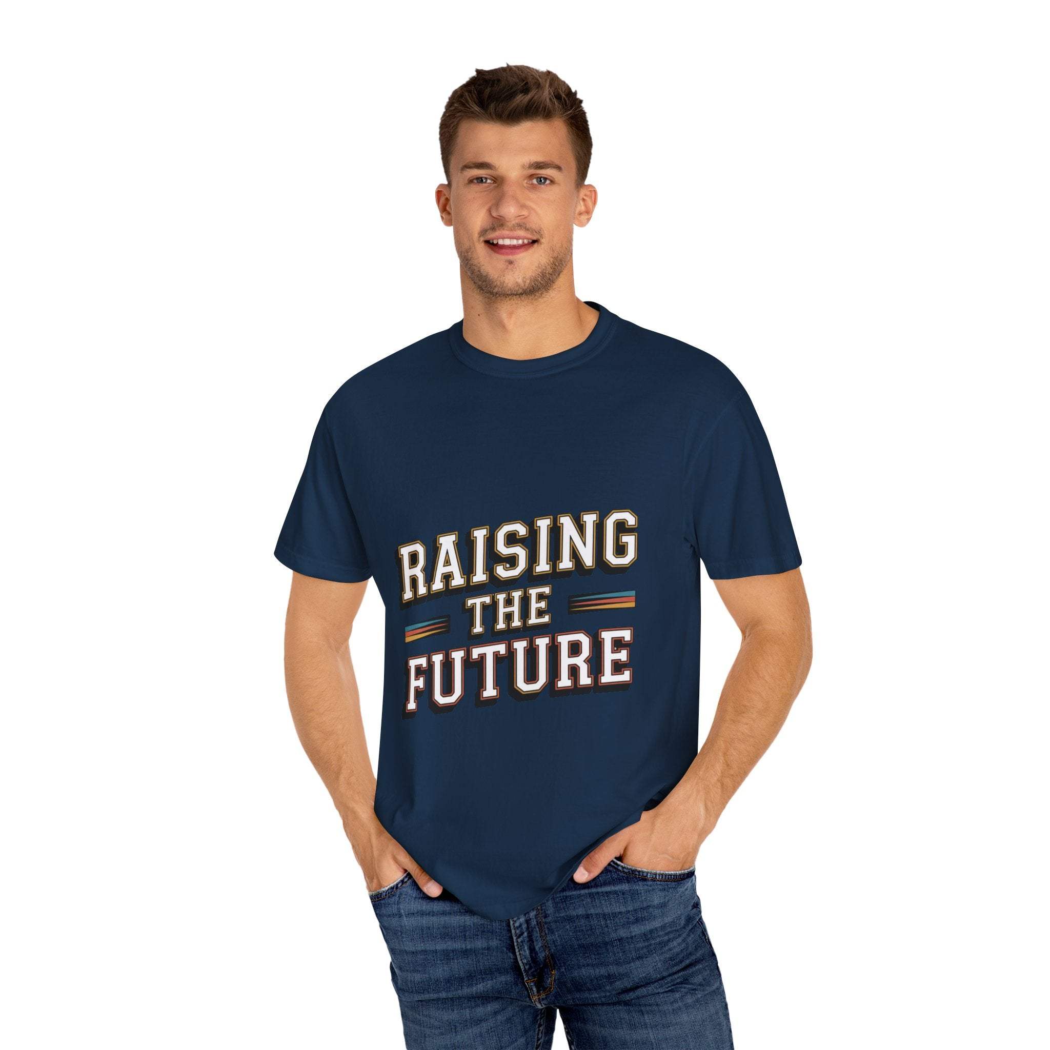 Retro Raising the Future T-shirt - TeninoVentures