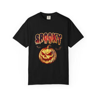 Spooky Pumpkin Halloween T-shirt - TeninoVentures