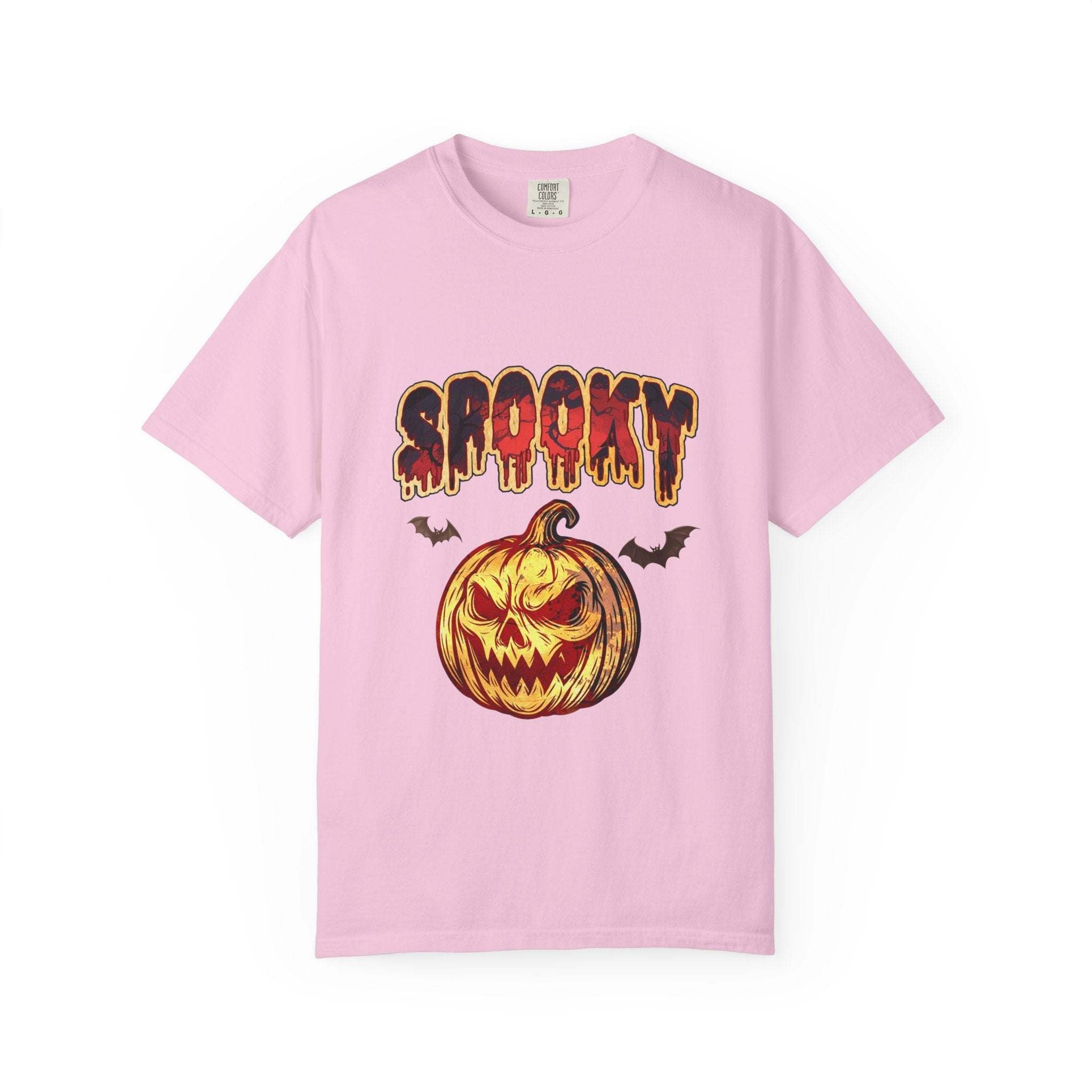 Spooky Pumpkin Halloween T-shirt - TeninoVentures