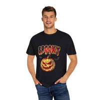 Spooky Pumpkin Halloween T-shirt - TeninoVentures
