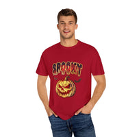Spooky Pumpkin Halloween T-shirt - TeninoVentures