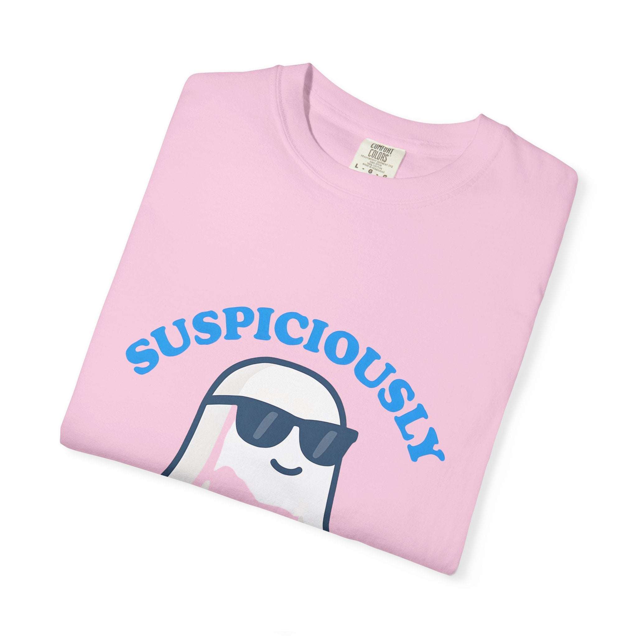 Suspiciously Chill Kinda Sus Ghost T-shirt - TeninoVentures