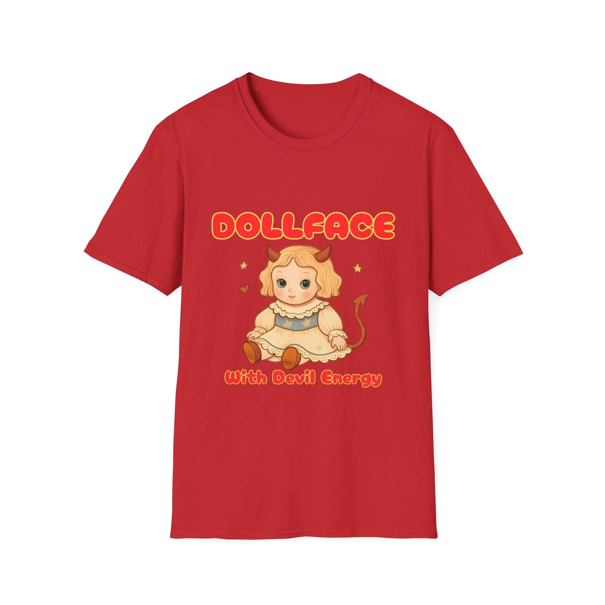 Dollface Devil Energy Bratcore T-Shirt - TeninoVentures