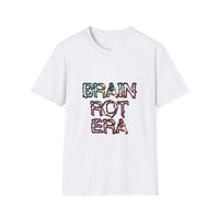Vintage Brain Rot Era T-Shirt with meme-inspired design and vintage internet culture theme