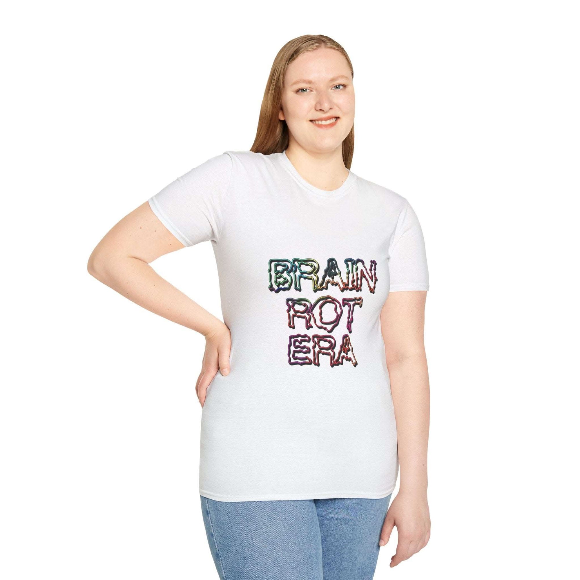 Vintage Brain Rot Era T-Shirt - TeninoVentures