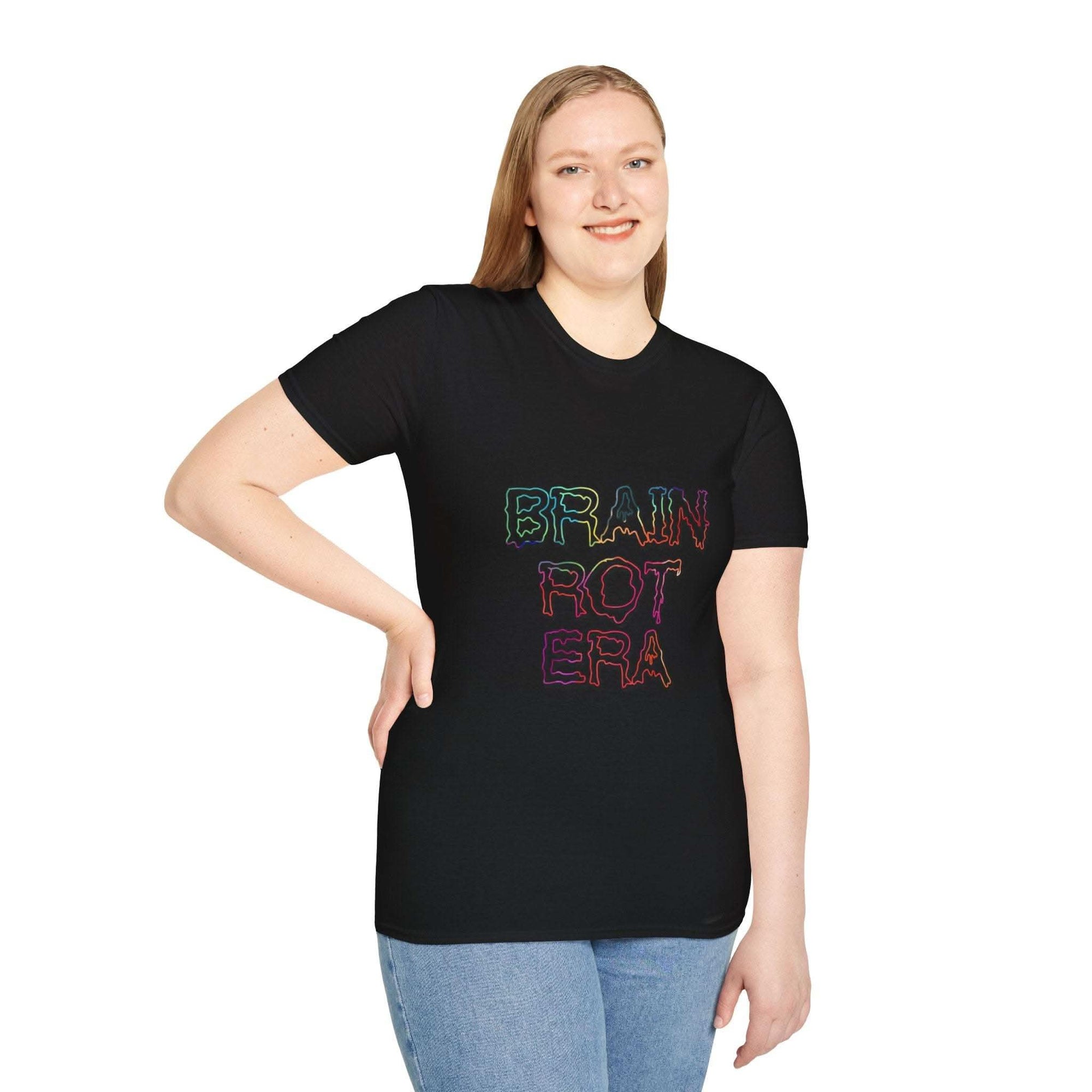Vintage Brain Rot Era T-Shirt - TeninoVentures