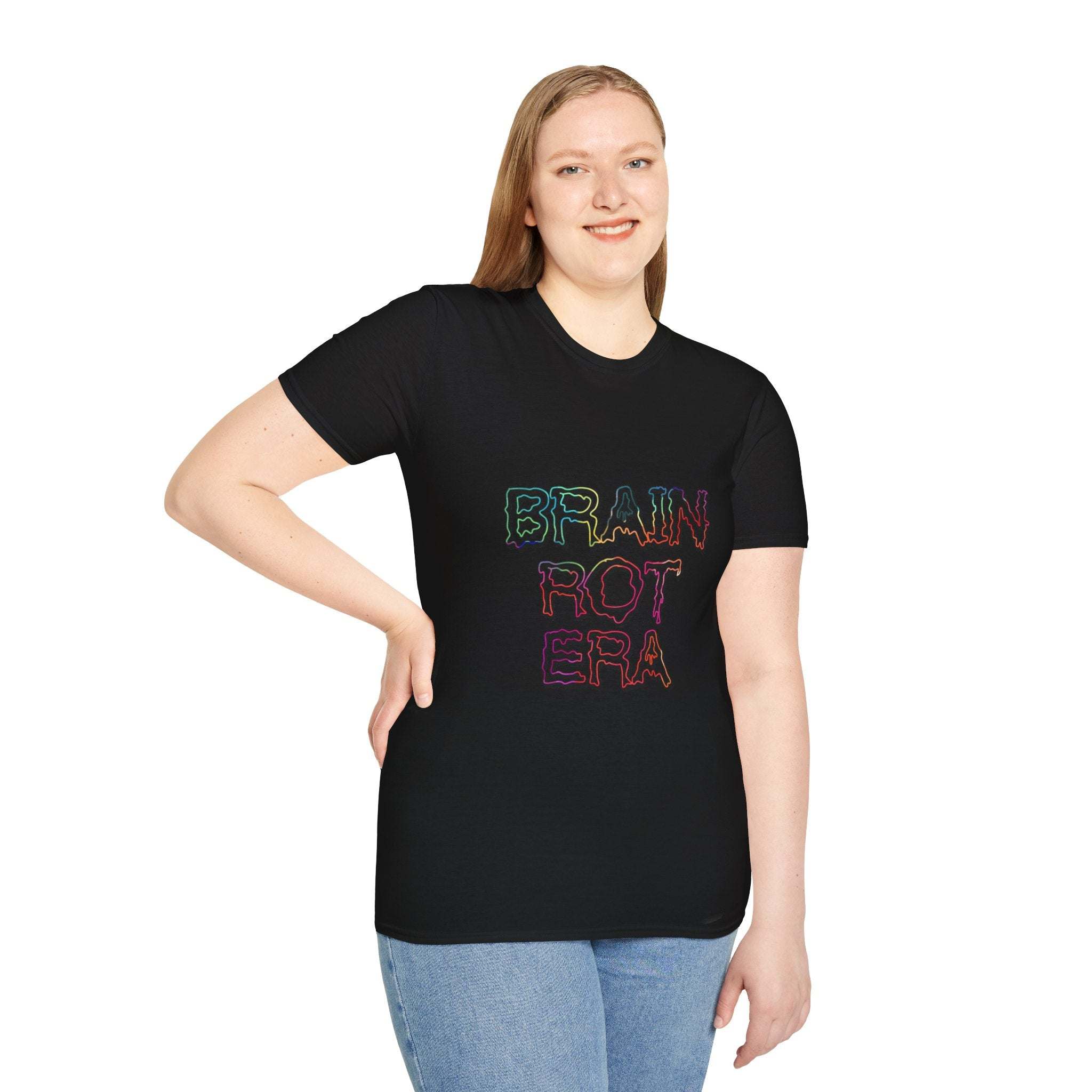 Vintage Brain Rot Era T-Shirt - TeninoVentures