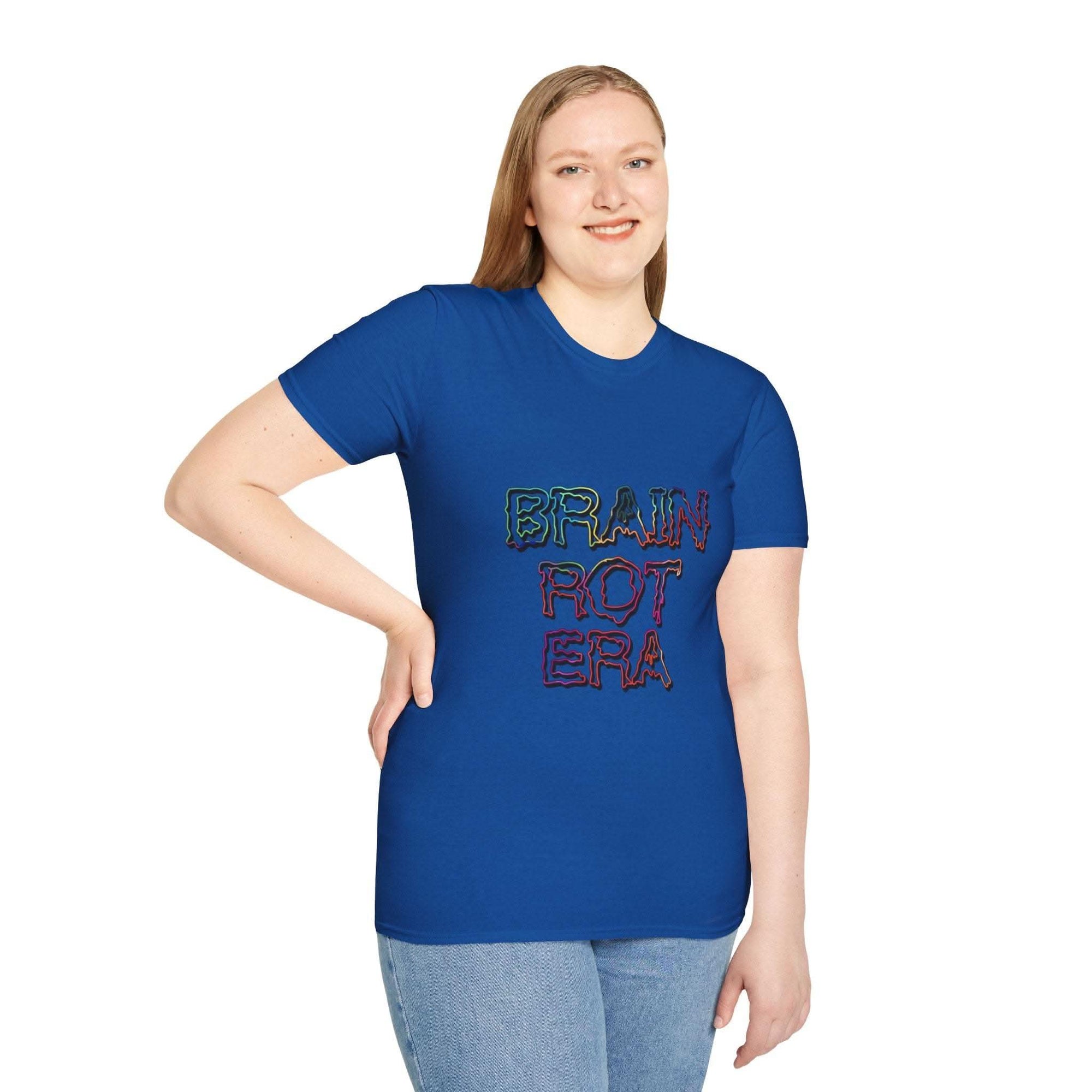 Vintage Brain Rot Era T-Shirt - TeninoVentures