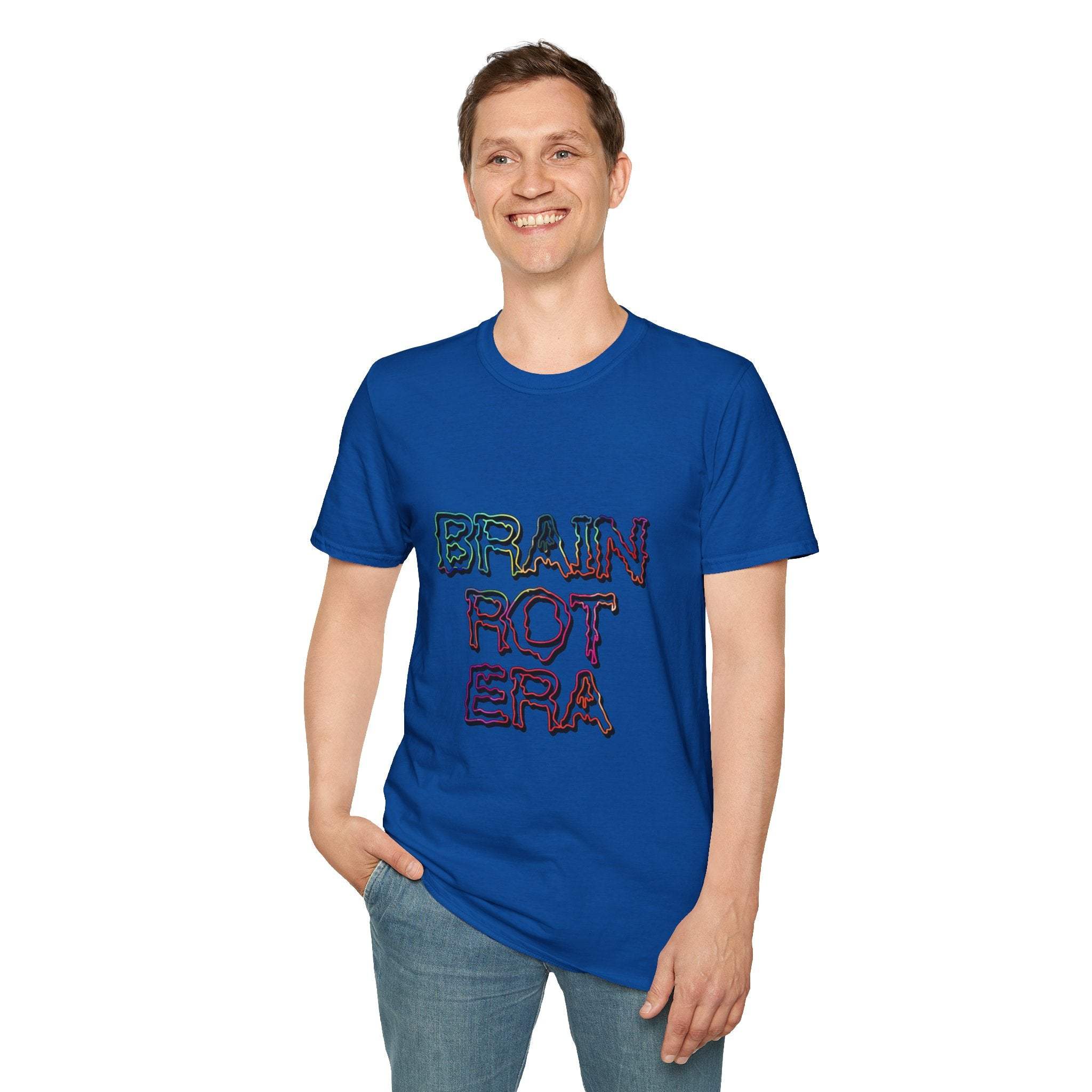 Vintage Brain Rot Era T-Shirt - TeninoVentures