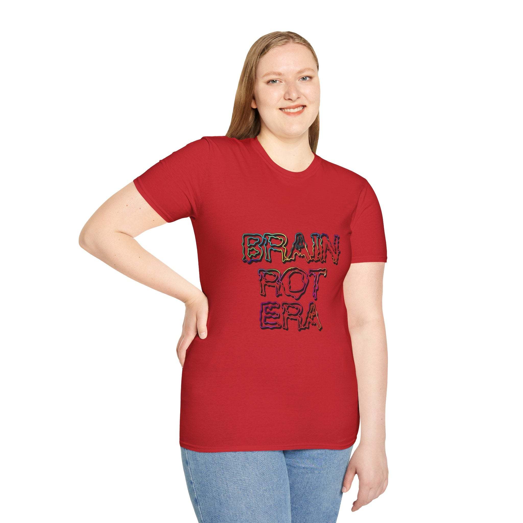 Vintage Brain Rot Era T-Shirt - TeninoVentures