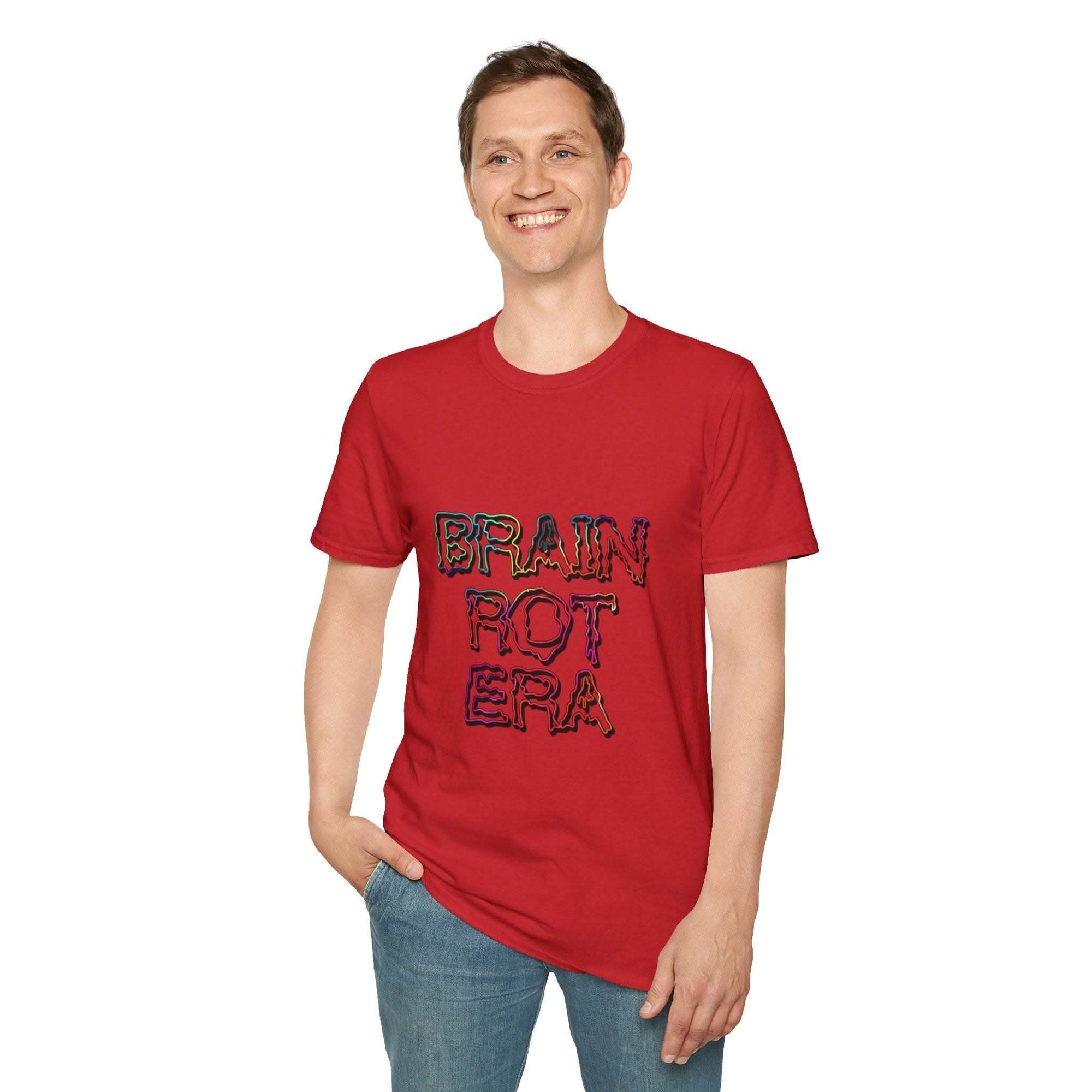 Vintage Brain Rot Era T-Shirt - TeninoVentures