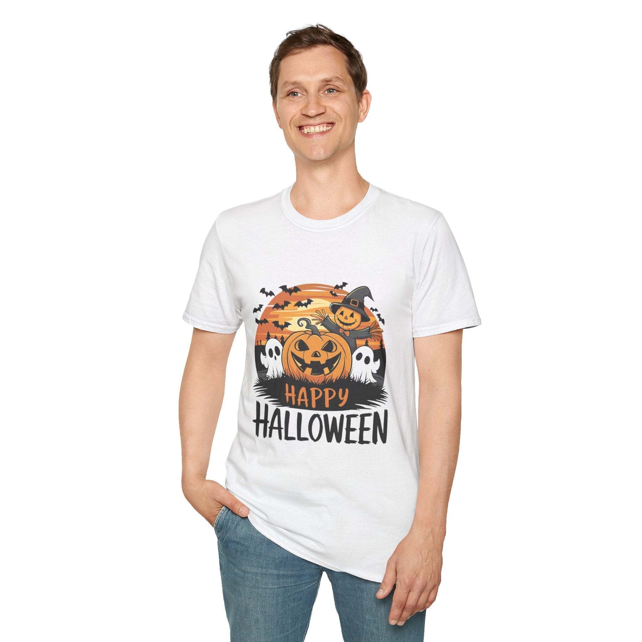 Pumpkin T-Shirt for Halloween Lovers - TeninoVentures