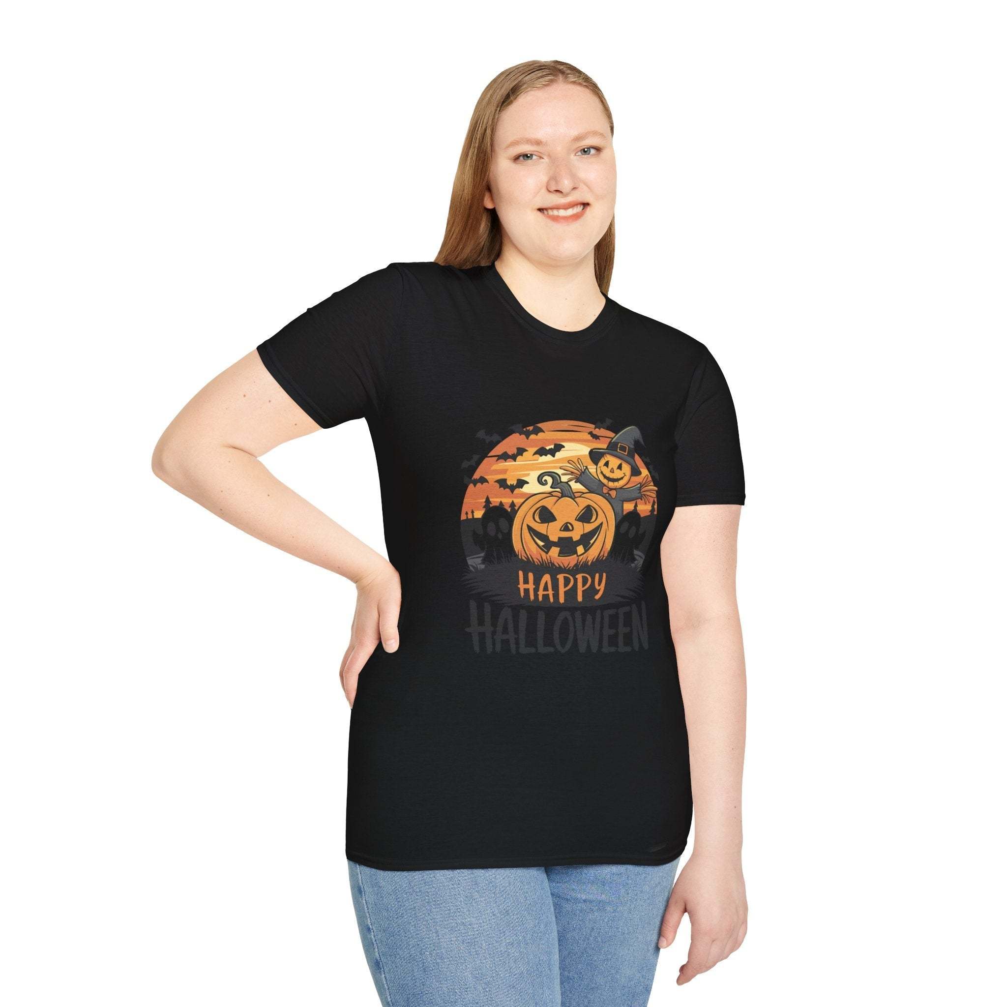 Pumpkin T-Shirt for Halloween Lovers - TeninoVentures