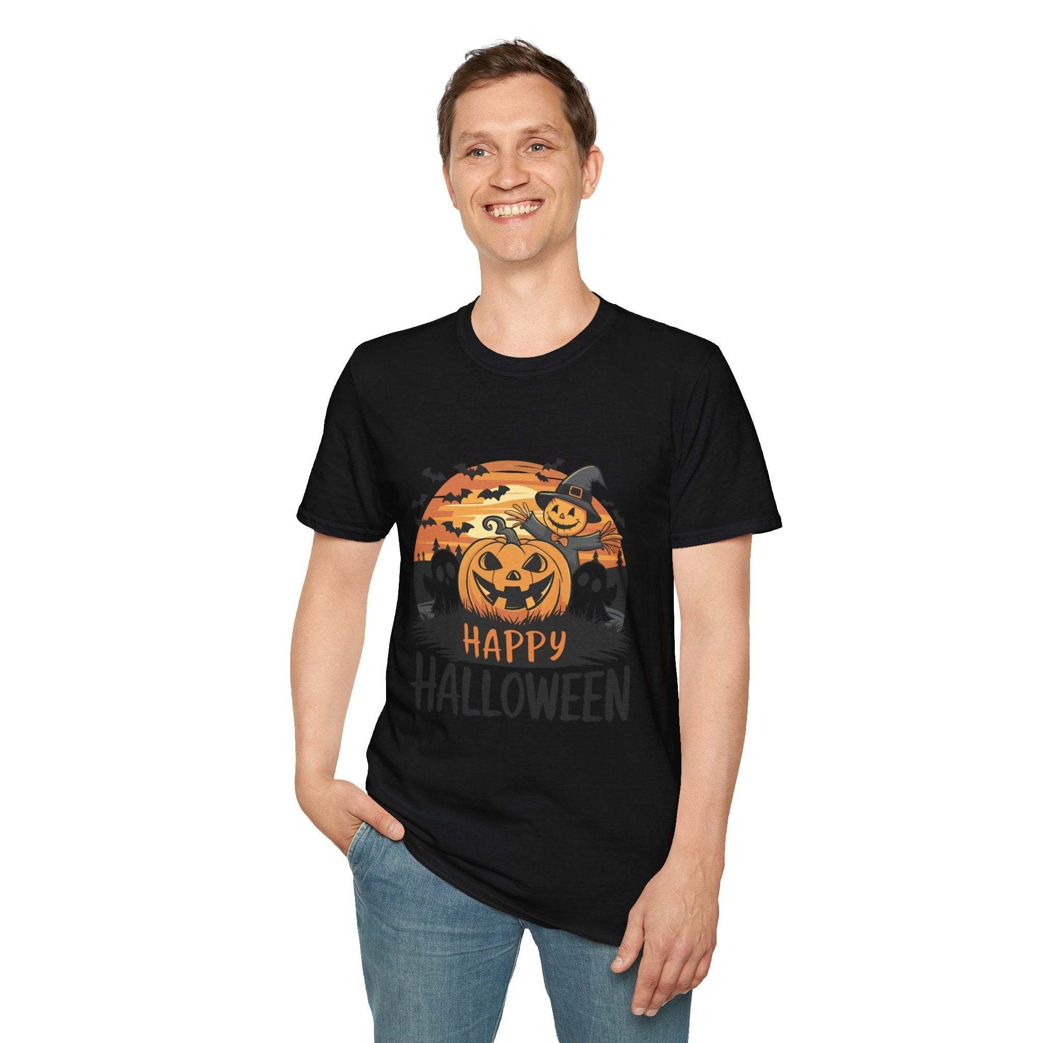 Pumpkin T-Shirt for Halloween Lovers - TeninoVentures