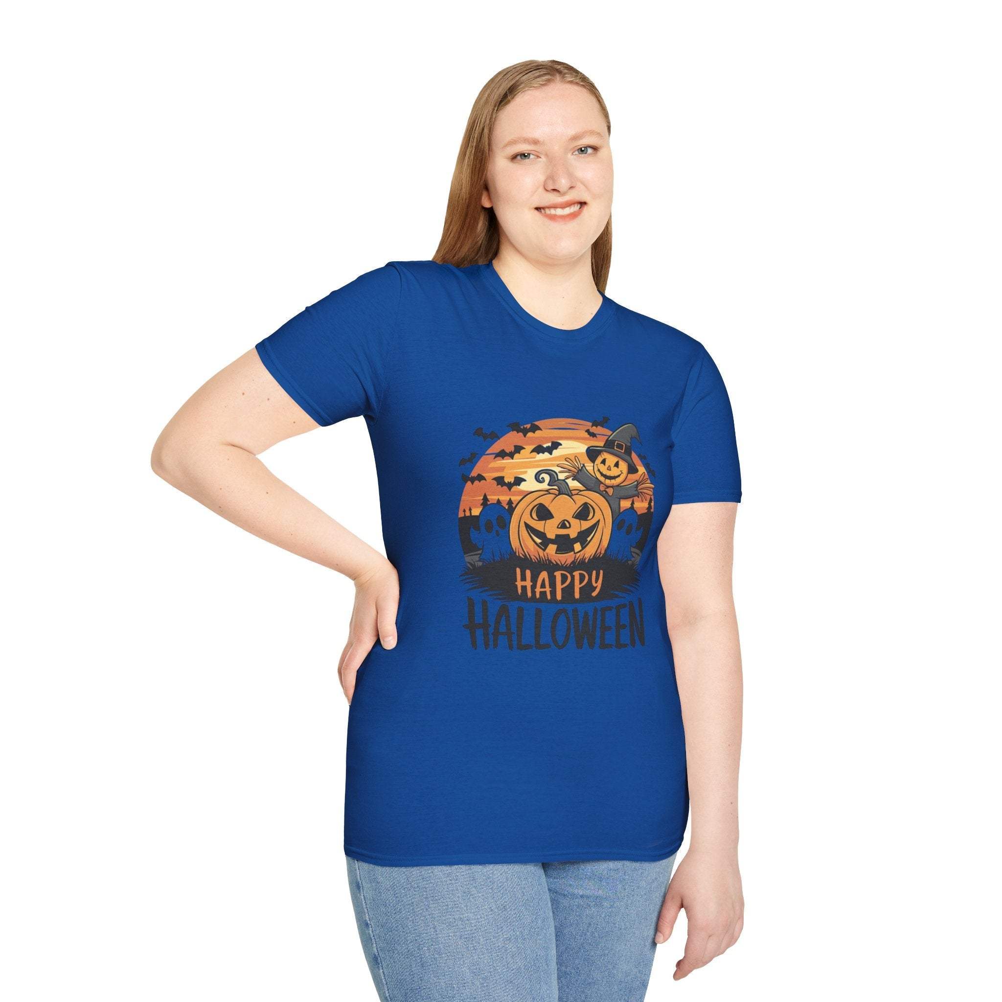 Pumpkin T-Shirt for Halloween Lovers - TeninoVentures