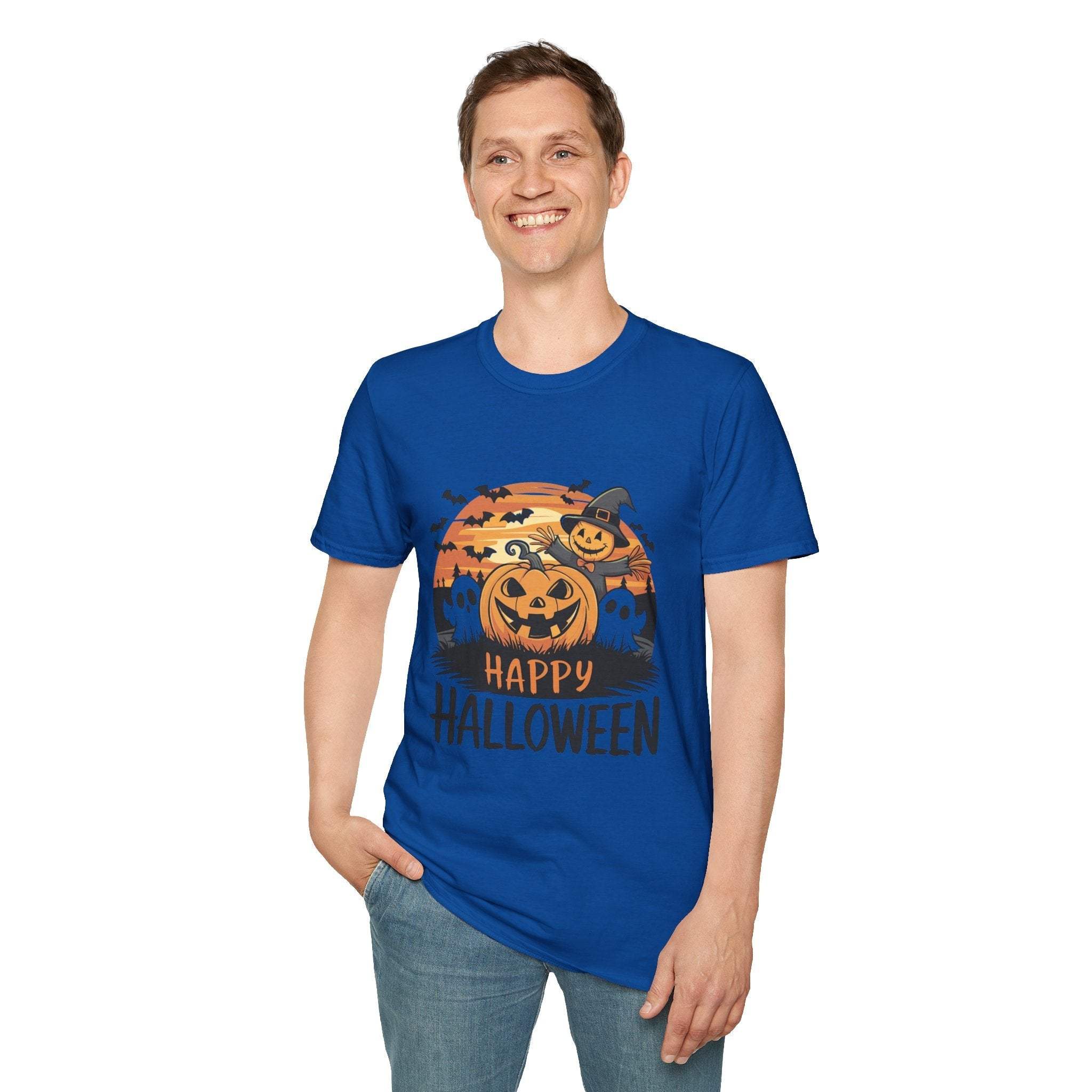 Pumpkin T-Shirt for Halloween Lovers - TeninoVentures