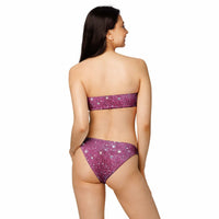 Hot pink bandeau bikini - Soft, comfy, Stretchy & Flattering Swimwear
