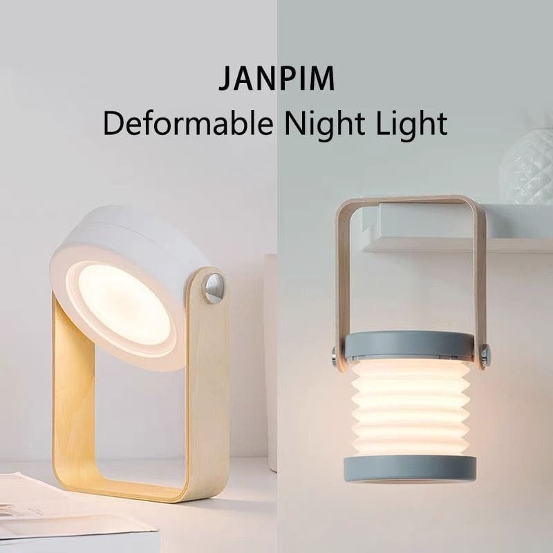 Foldable Touch Dimmable LED Night Light Portable Lantern