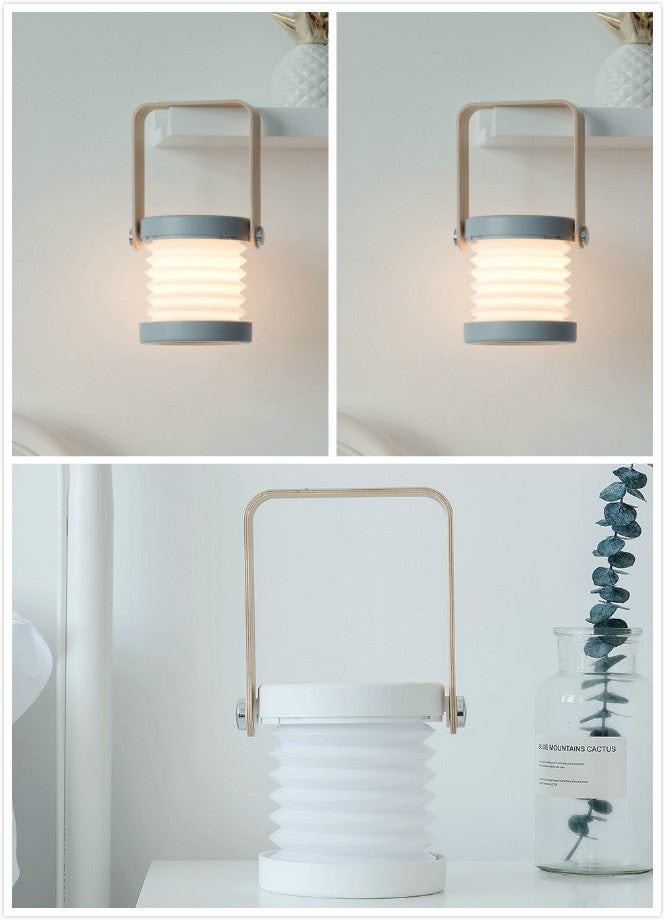 Foldable Touch Dimmable LED Night Light Portable Lantern
