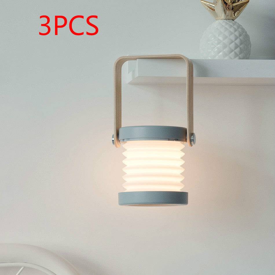 Foldable Touch Dimmable LED Night Light Portable Lantern
