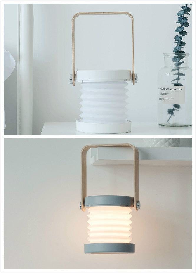 Foldable Touch Dimmable LED Night Light Portable Lantern