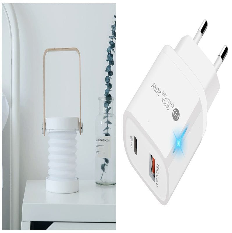 Foldable Touch Dimmable LED Night Light Portable Lantern