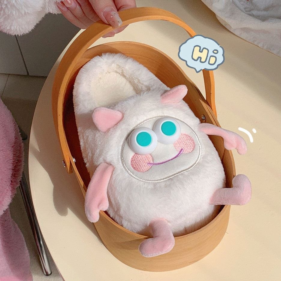 Women's Plush Thermal Cotton Slippers Winter Gadgets - TeninoVentures