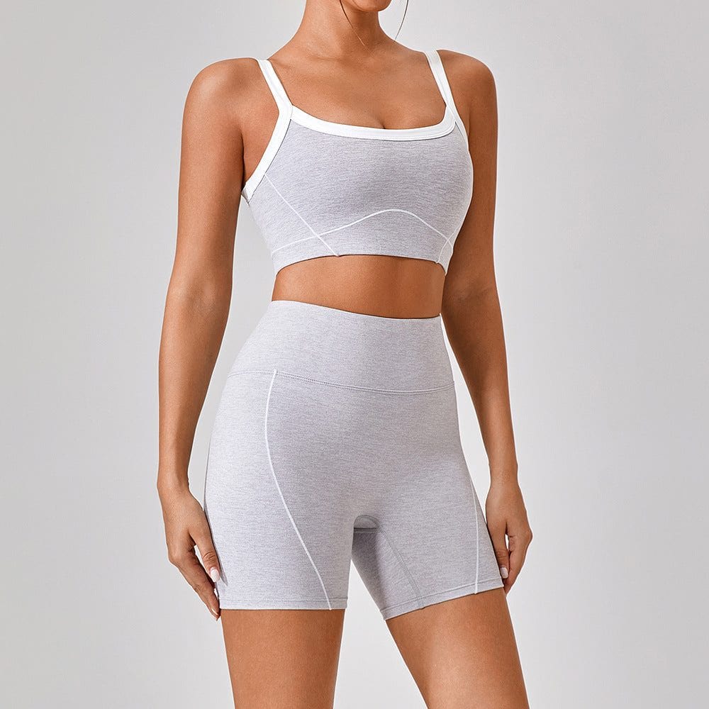 Outdoor Sports Yoga Suits Stylish Women's Fitness Set Outfits