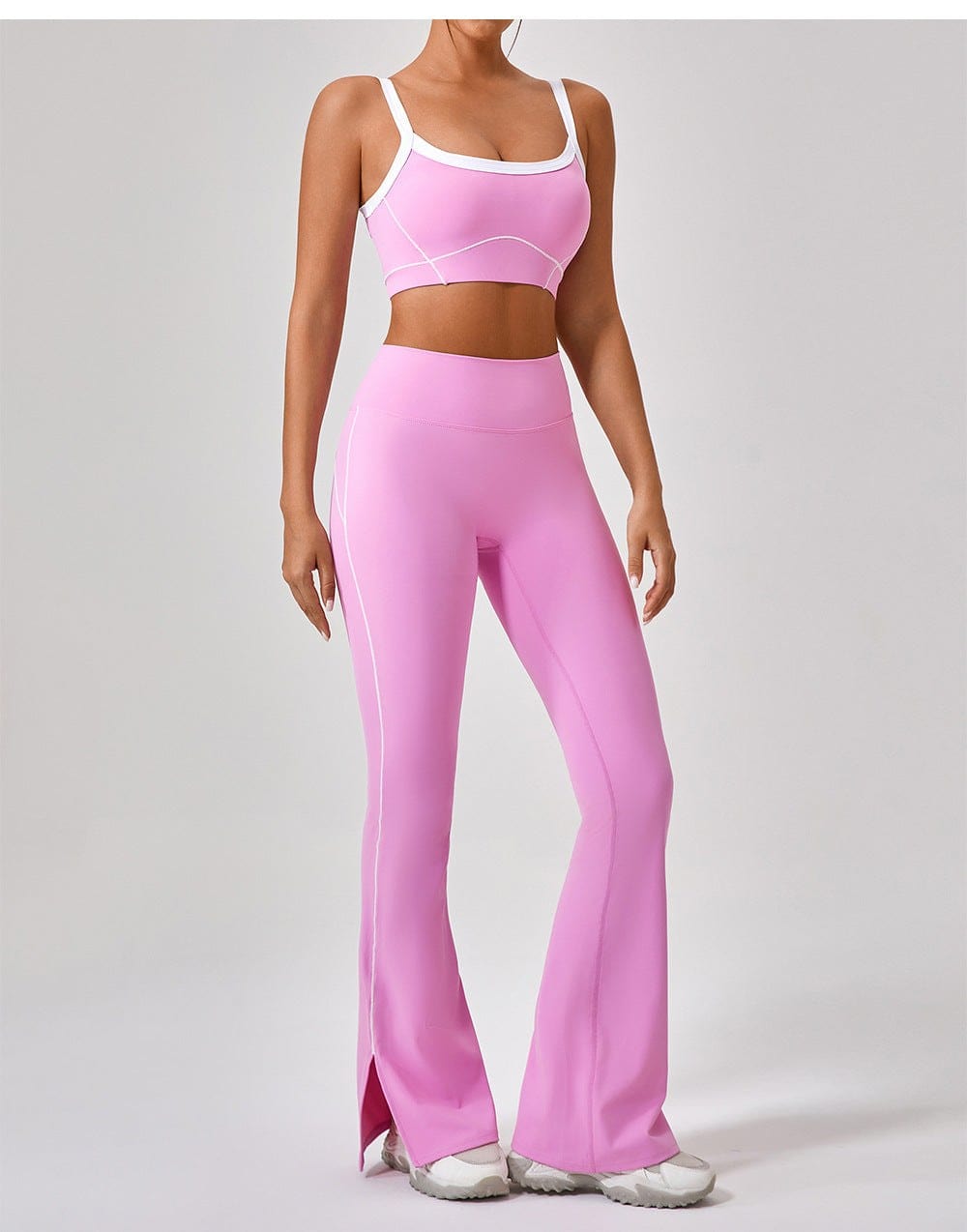 Outdoor Sports Yoga Suits Stylish Women's Fitness Set Outfits