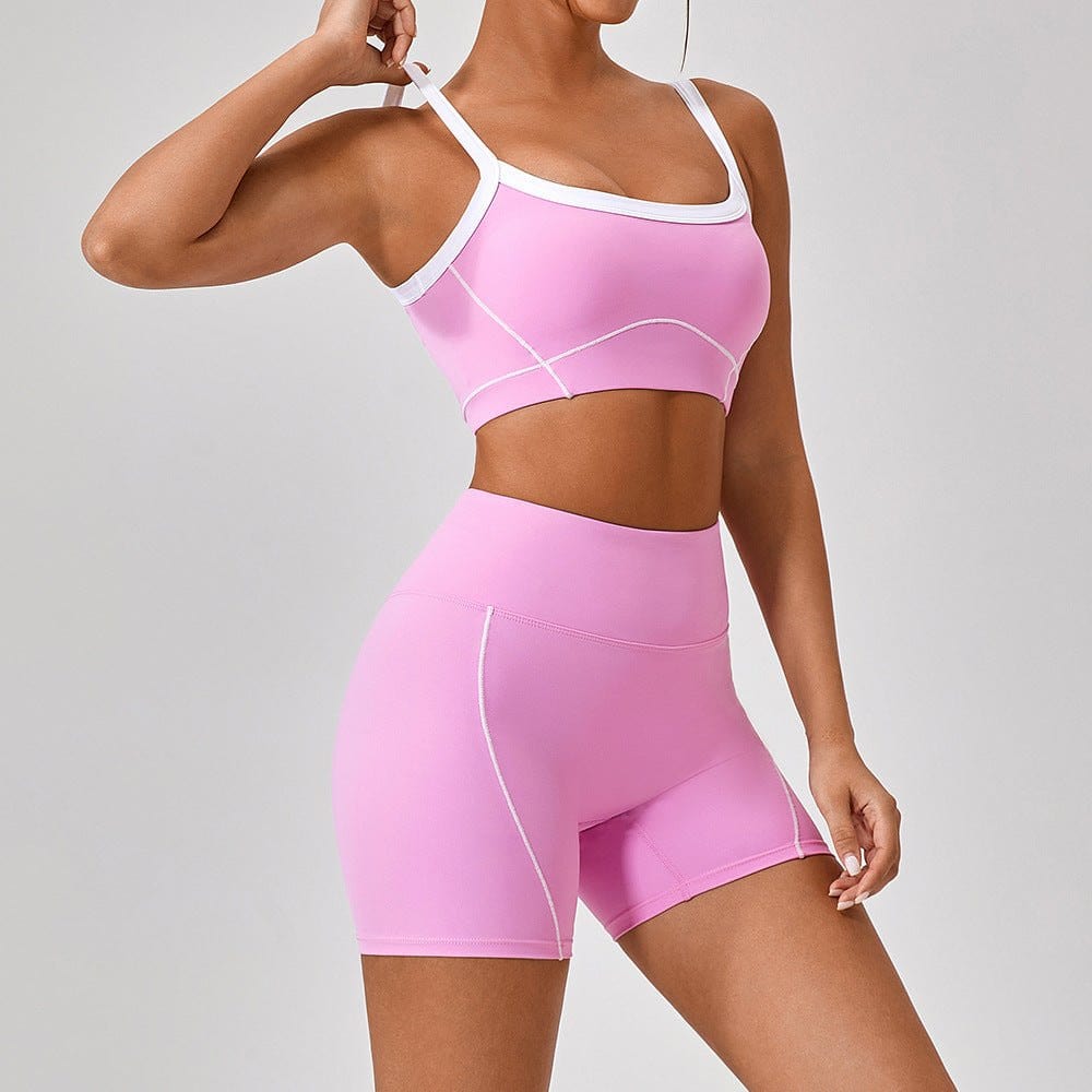 Outdoor Sports Yoga Suits Stylish Women's Fitness Set Outfits
