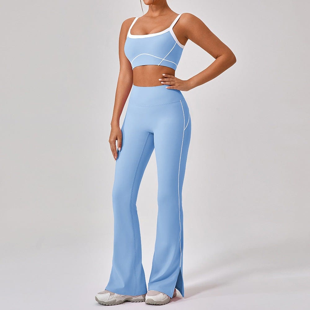 Outdoor Sports Yoga Suits Stylish Women's Fitness Set Outfits