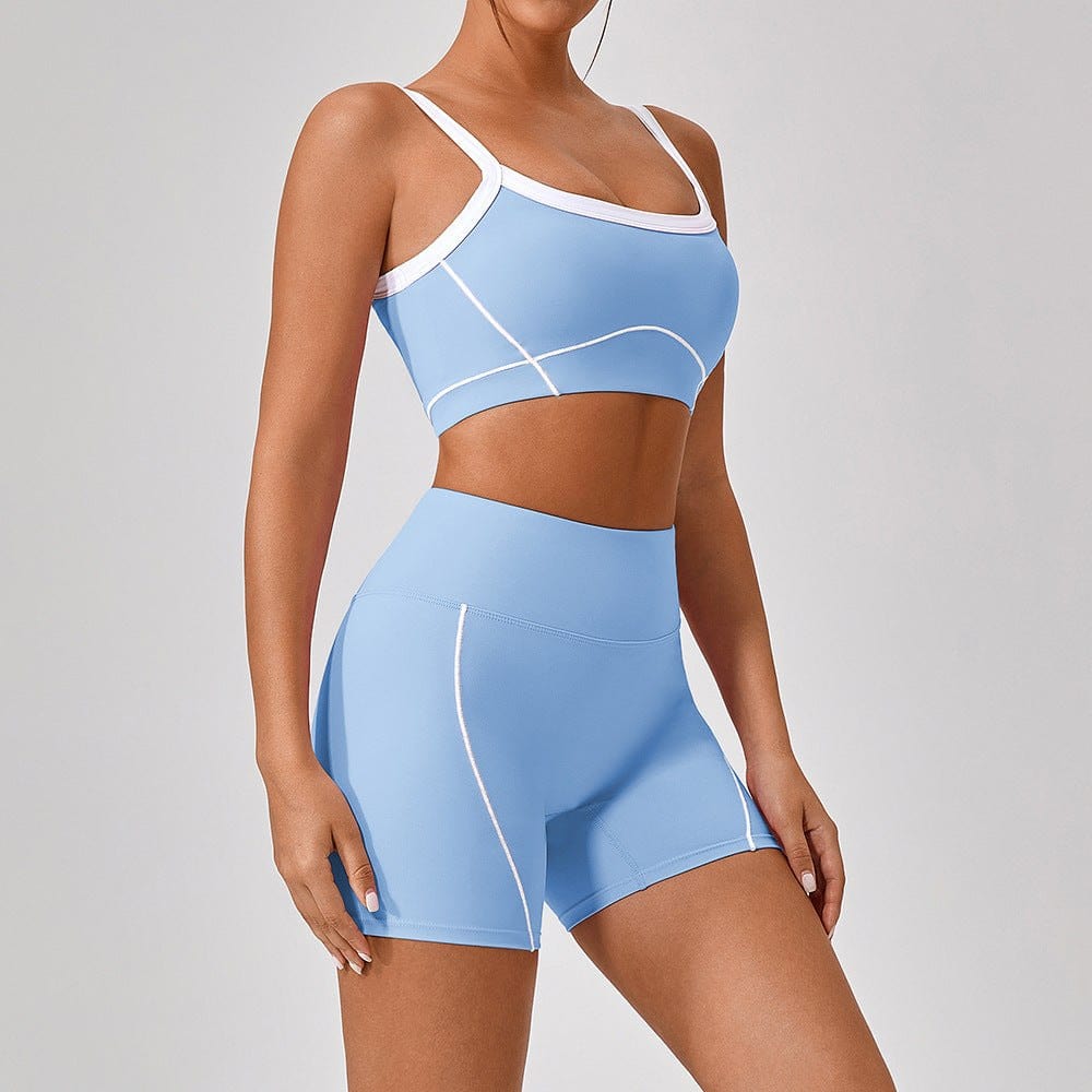 Outdoor Sports Yoga Suits Stylish Women's Fitness Set Outfits