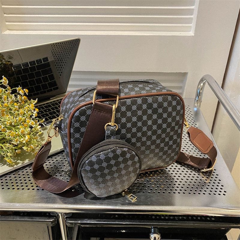 Vintage Pattern Crossbody Bags - Stylish Small Shoulder Bags for Women