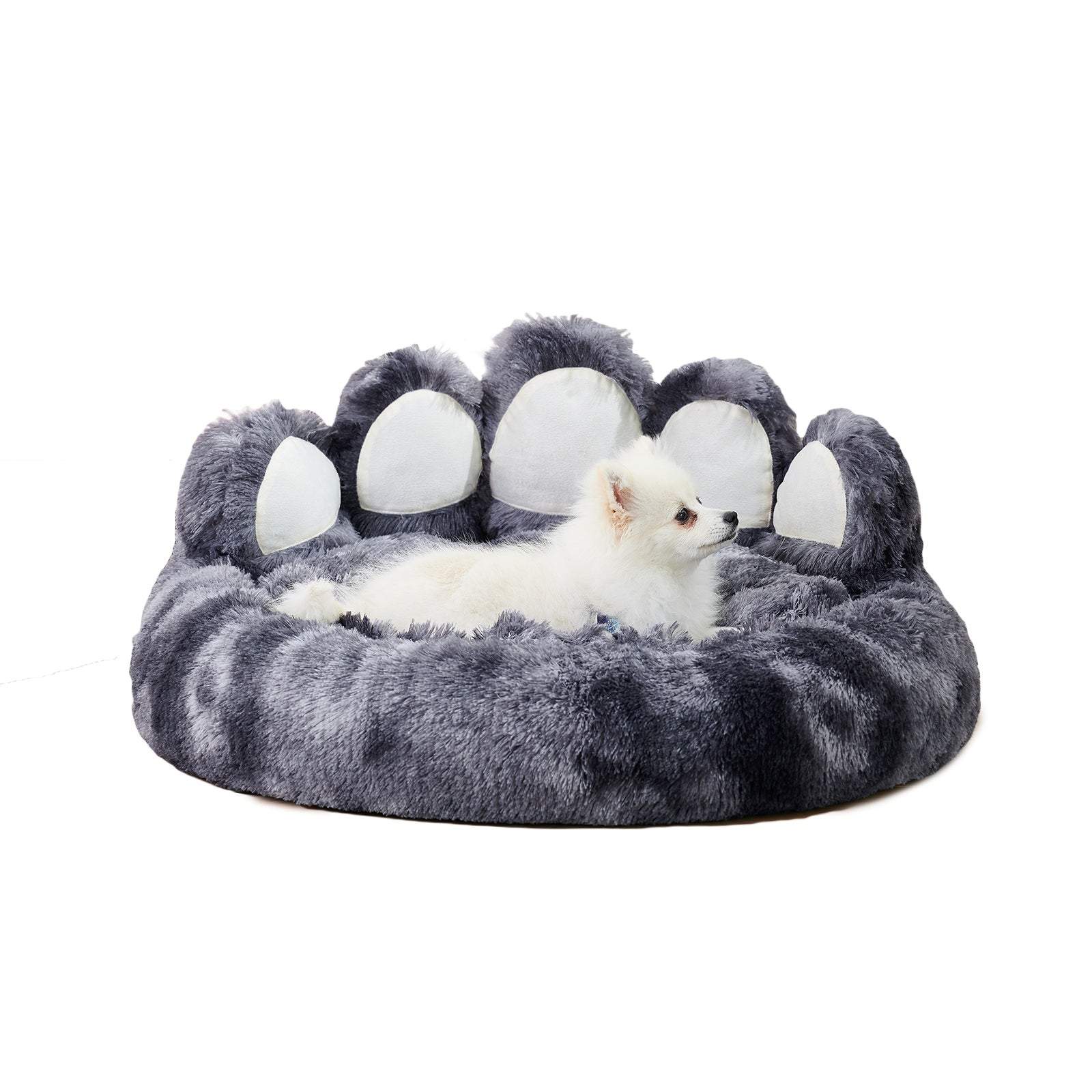 Cute Dog Bear Paw Shape Dog Bed for Small and Medium Dogs