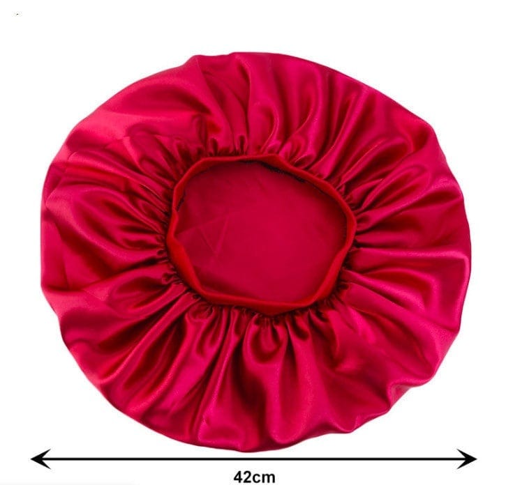 Beauty print Satin silk Bonnet Sleep Night Cap for All Seasons